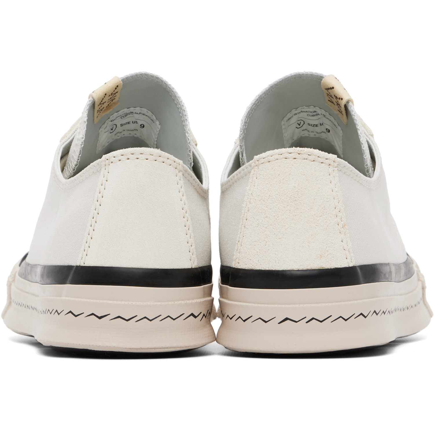  Visvim White Nolan Lo Sneakers 