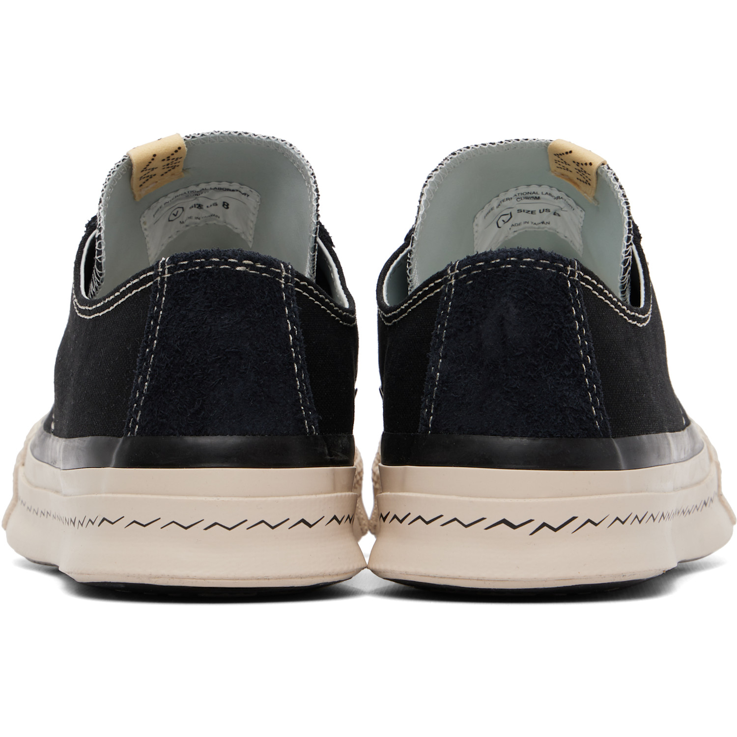  Visvim Black Nolan Lo Sneakers 