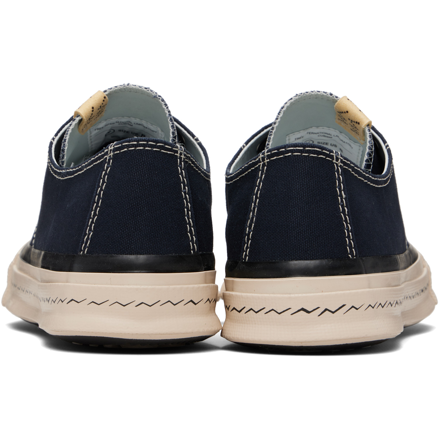  Visvim Navy Skagway Lo Sneakers 