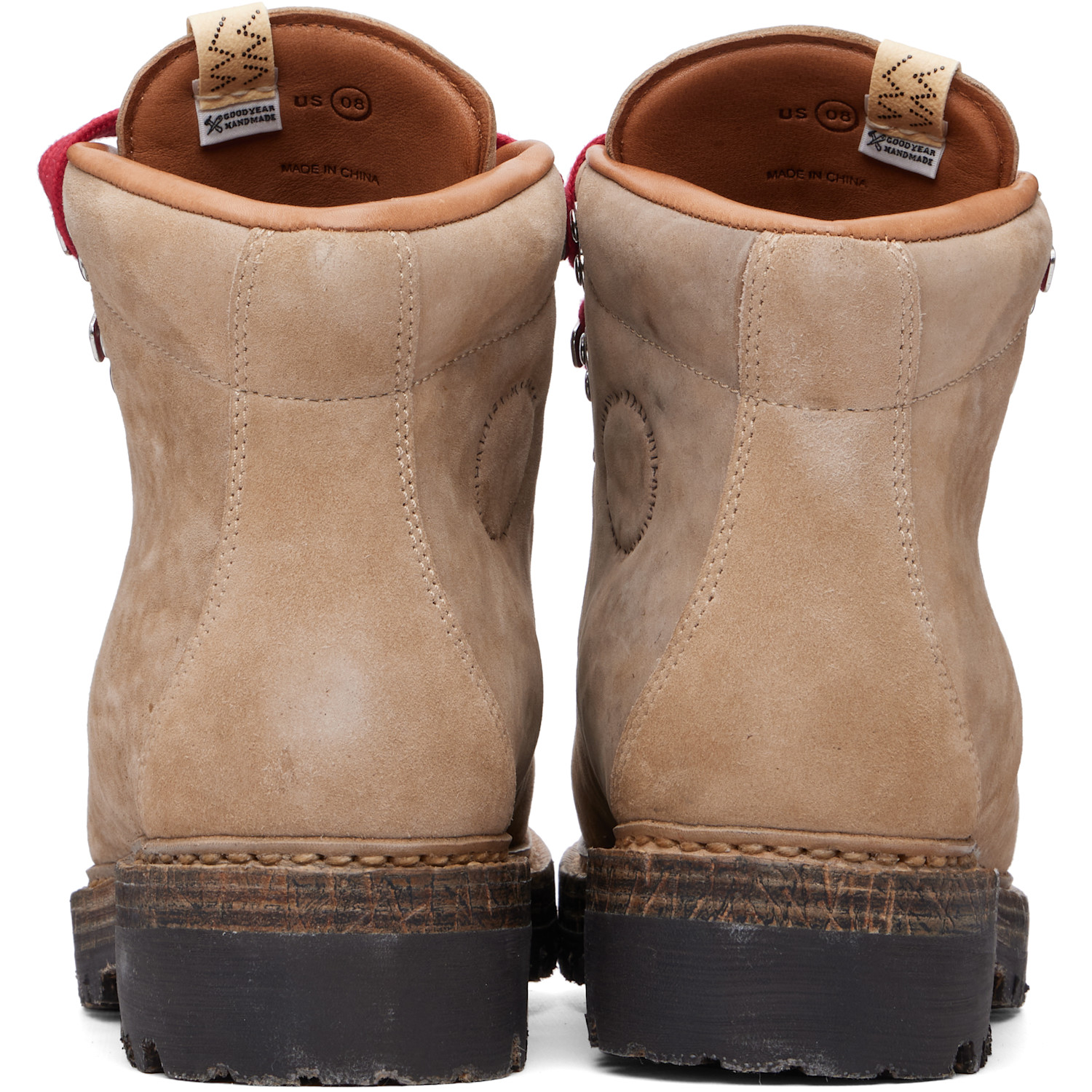  Visvim Beige Whymper Boots 