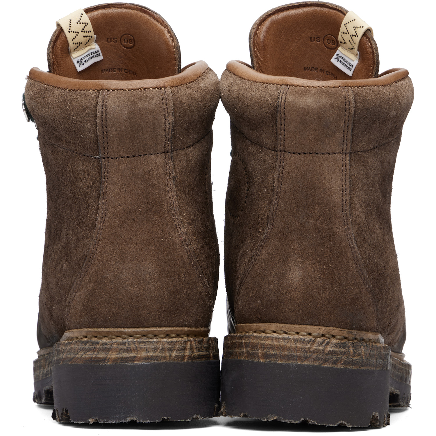  Visvim Brown Whymper Boots 