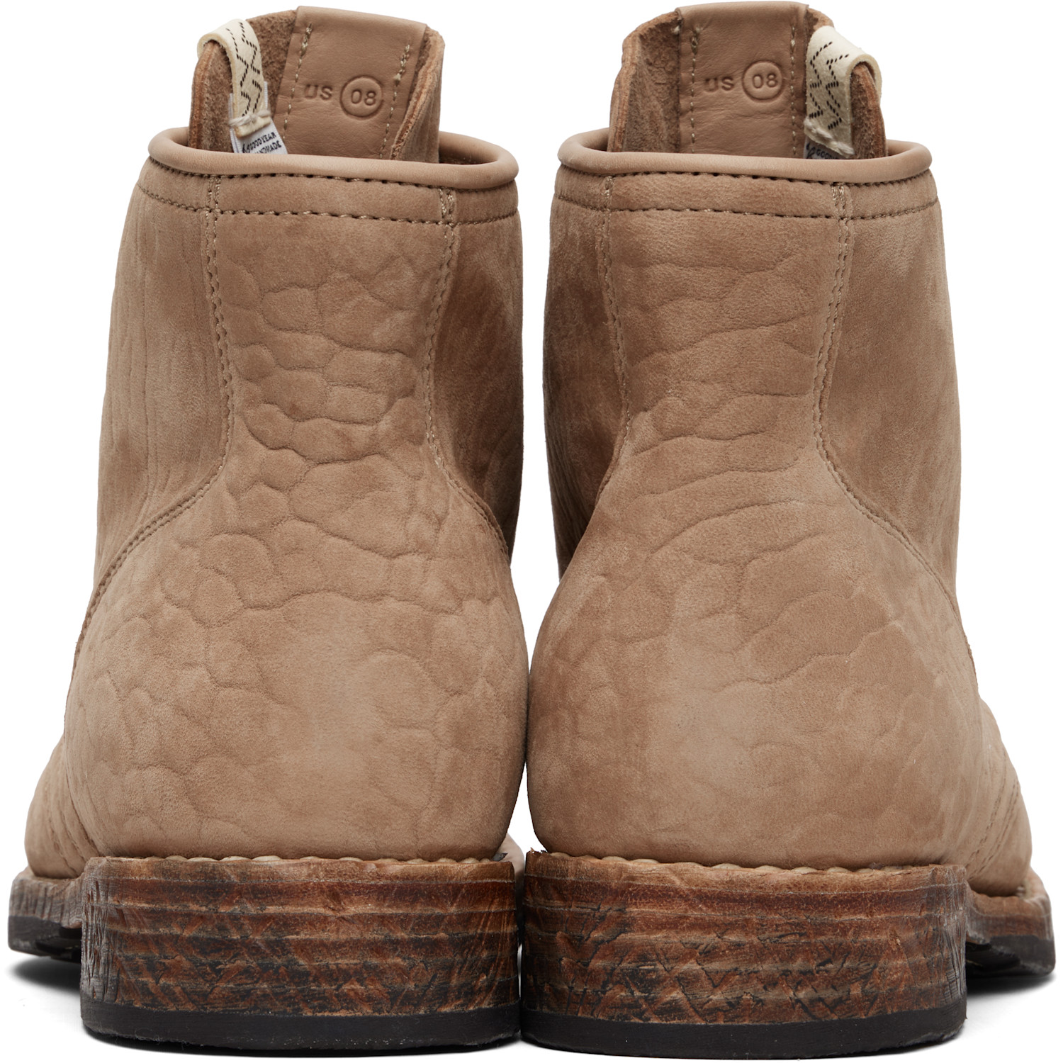  Visvim Beige Brigadier Mid-folk Boots 