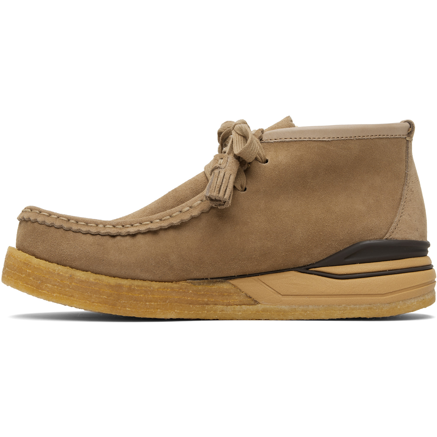  Visvim Beige Beuys Trekker-folk Boots 
