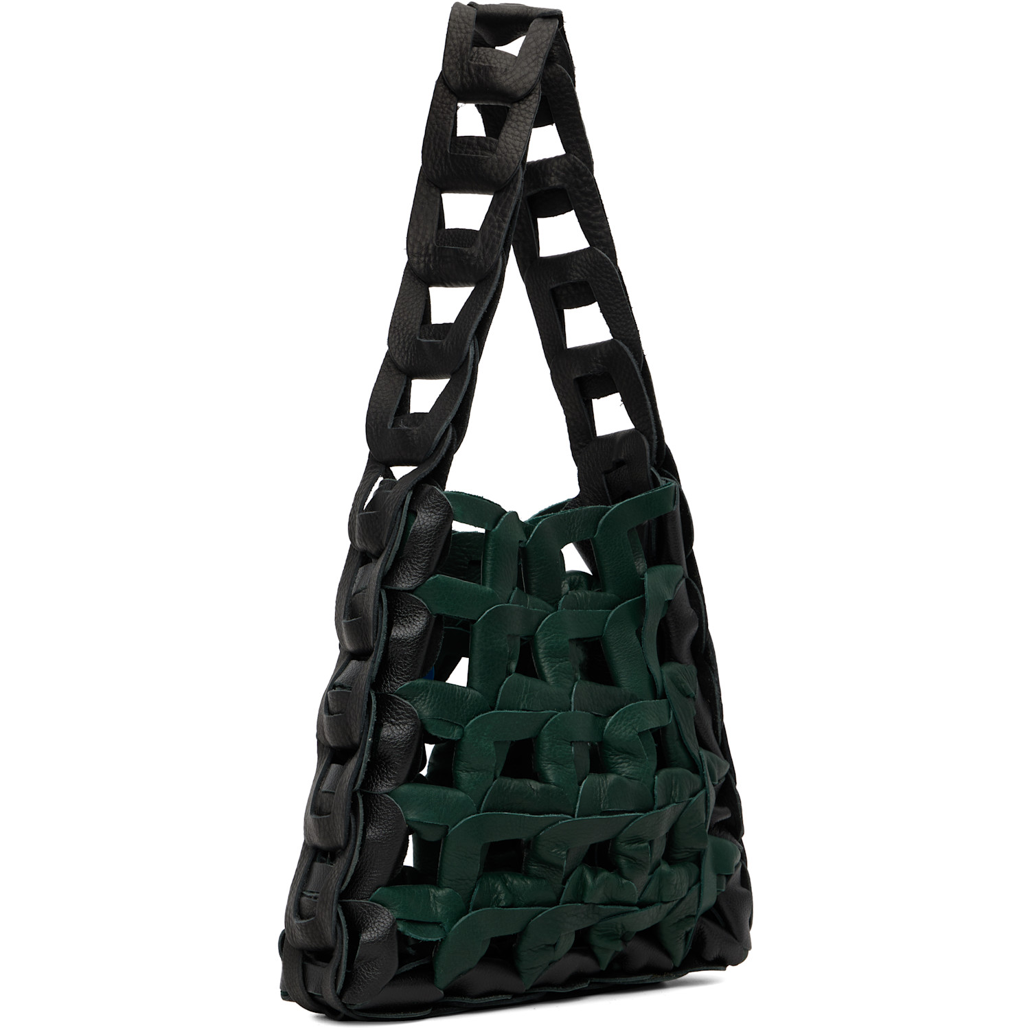 Sc103 Green & Black Links Bag 