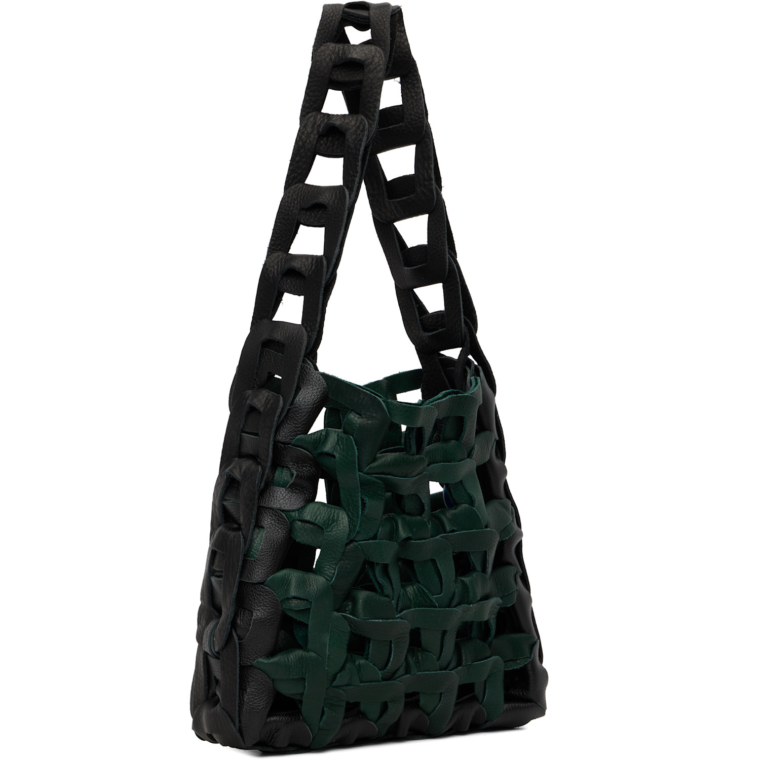  Sc103 Green & Black Links Bag 