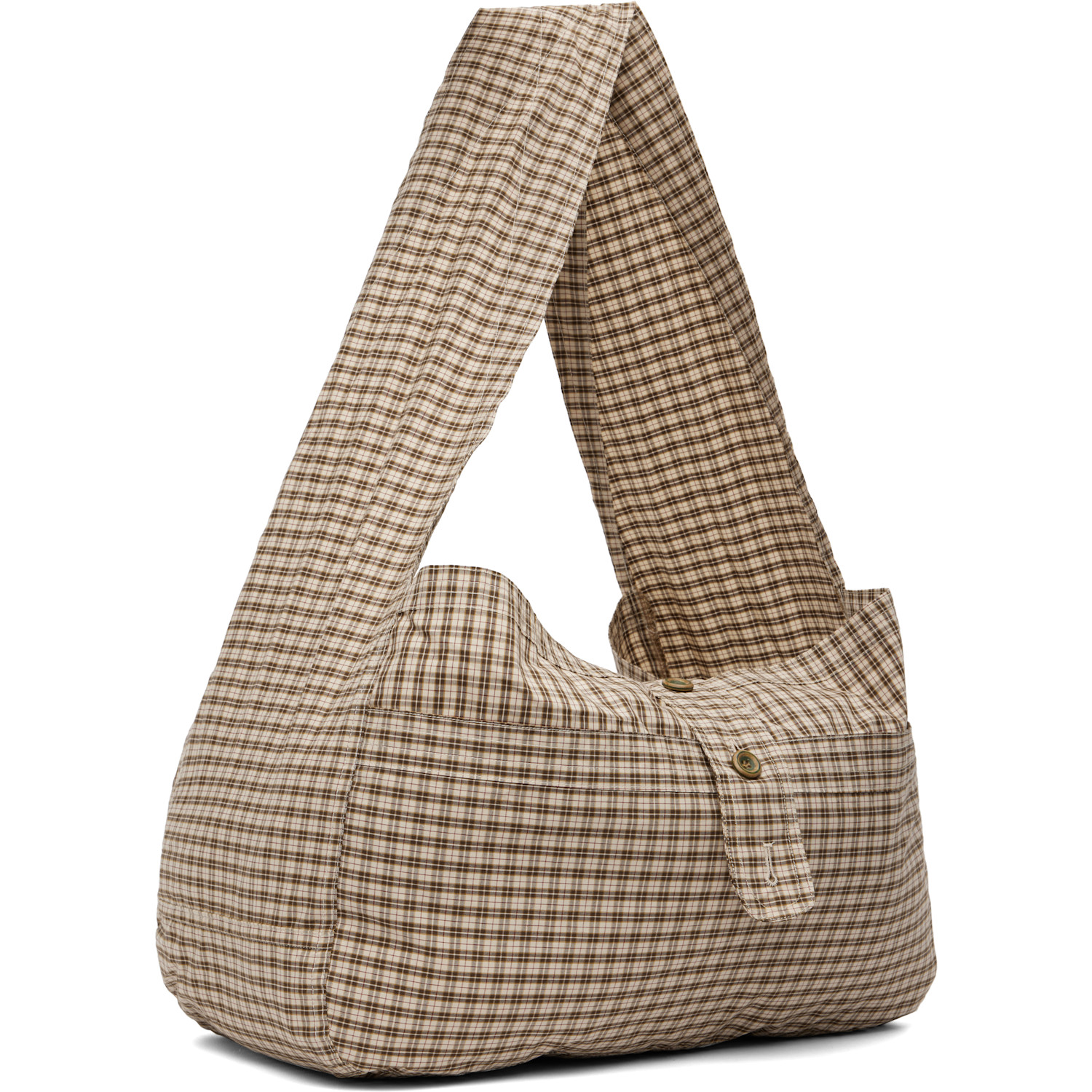  Sc103 Ssense Exclusive Brown & Beige Cocoon Tab Bag 