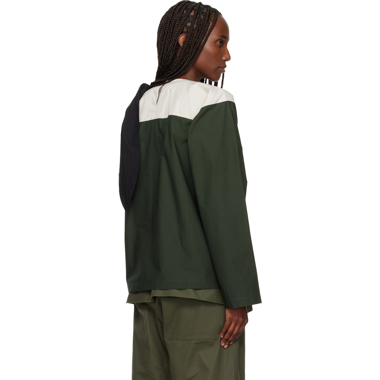  Sc103 Chemisier Compass Vert 