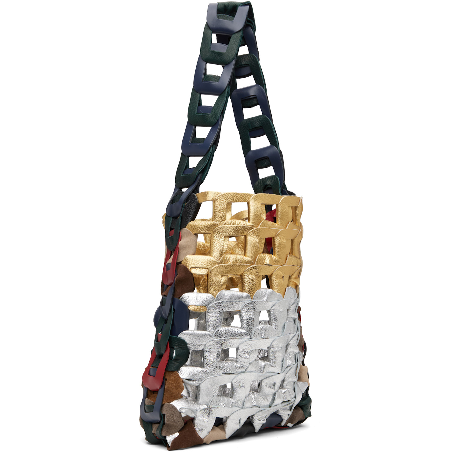  Sc103 Multicolor Links Medium Tote 