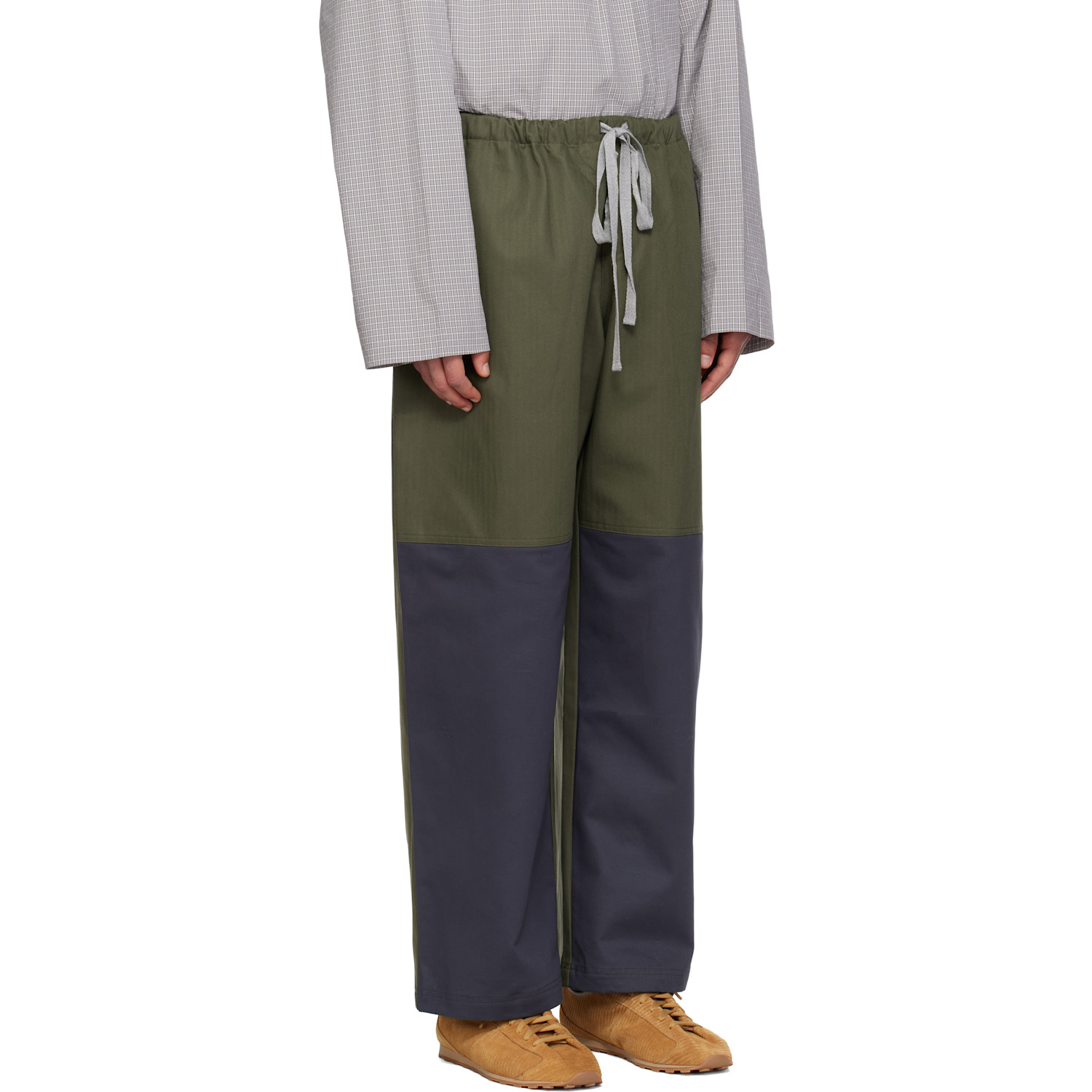  Sc103 Khaki & Navy Dispatch Trousers 