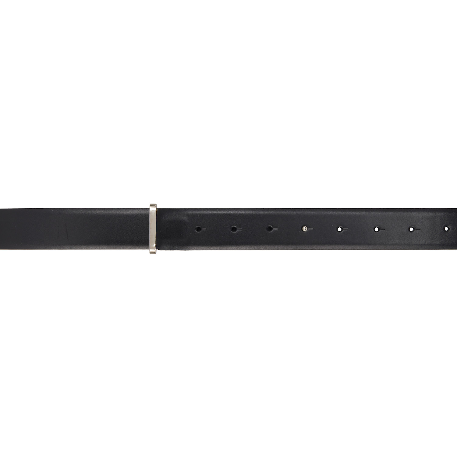  Toga Pulla Black Double Buckle Wide Belt 