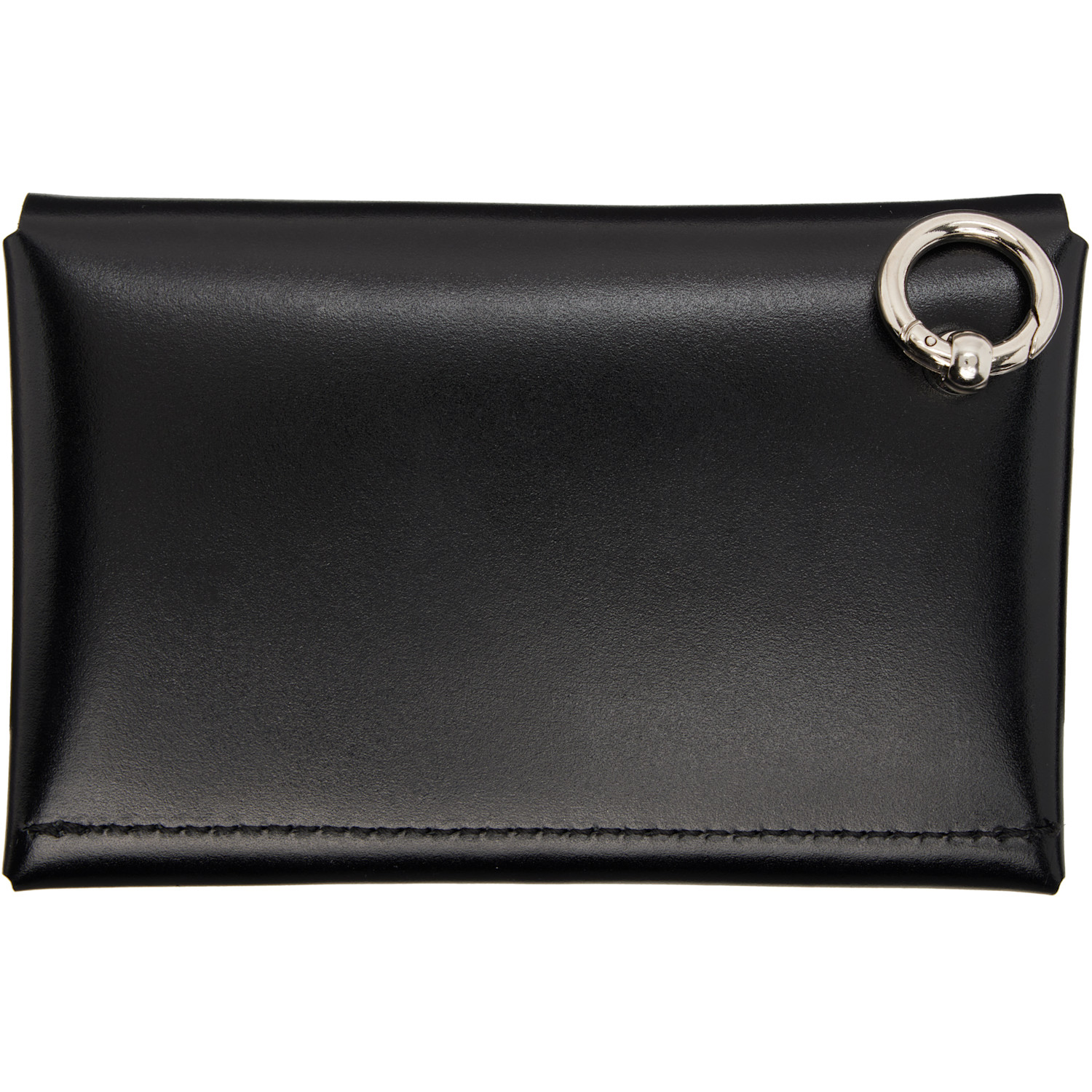  Toga Pulla Black Ring Metal Wallet 