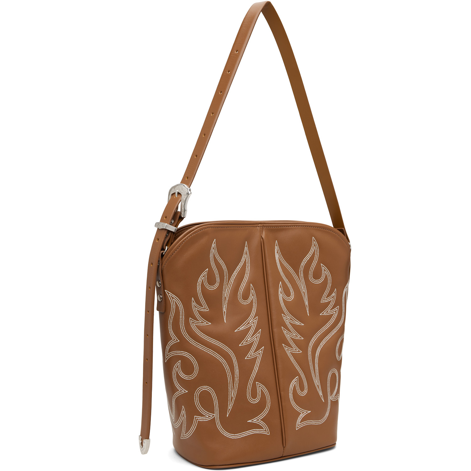  Toga Pulla Tan Western Shoulder Bag 