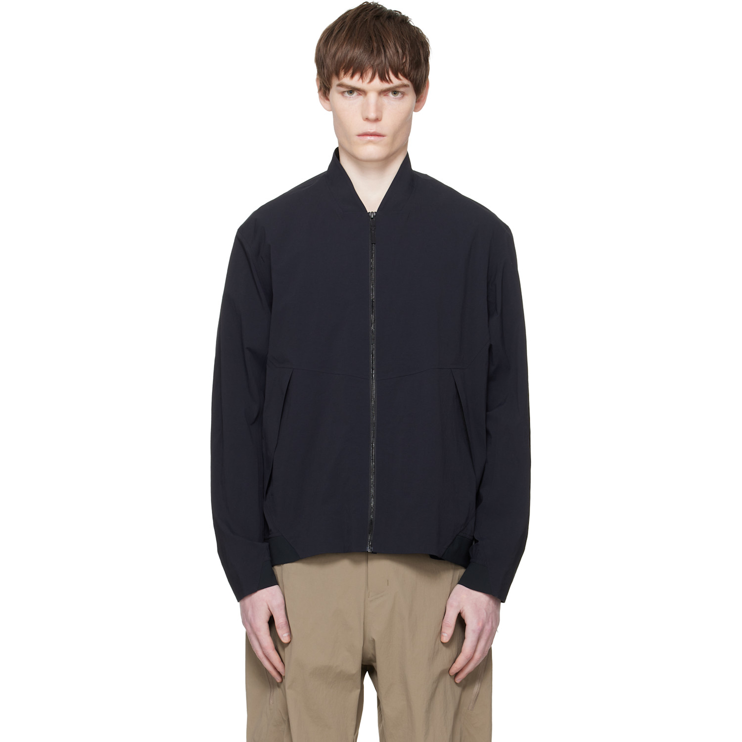 Veilance Black Diode Bomber Jacket
