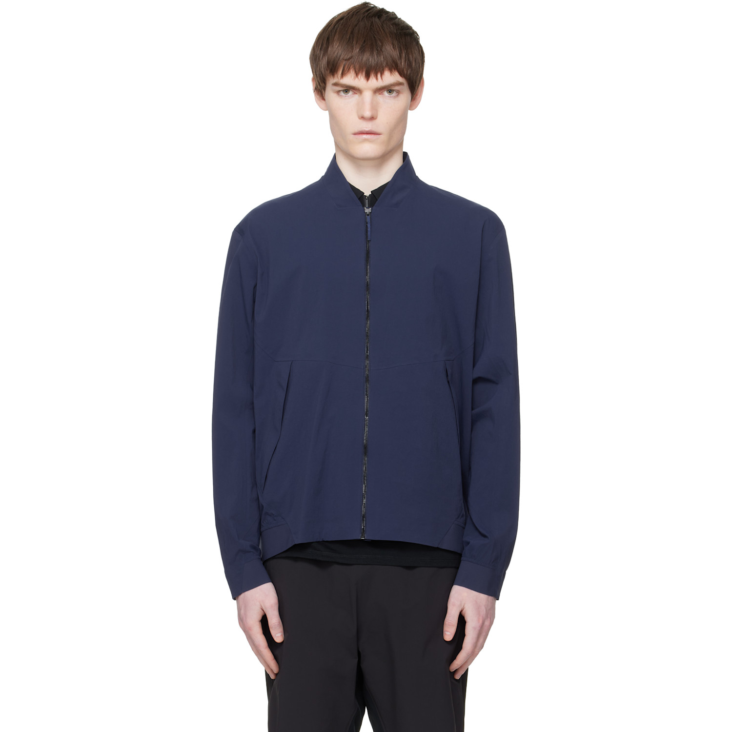 Veilance Navy Diode Bomber Jacket