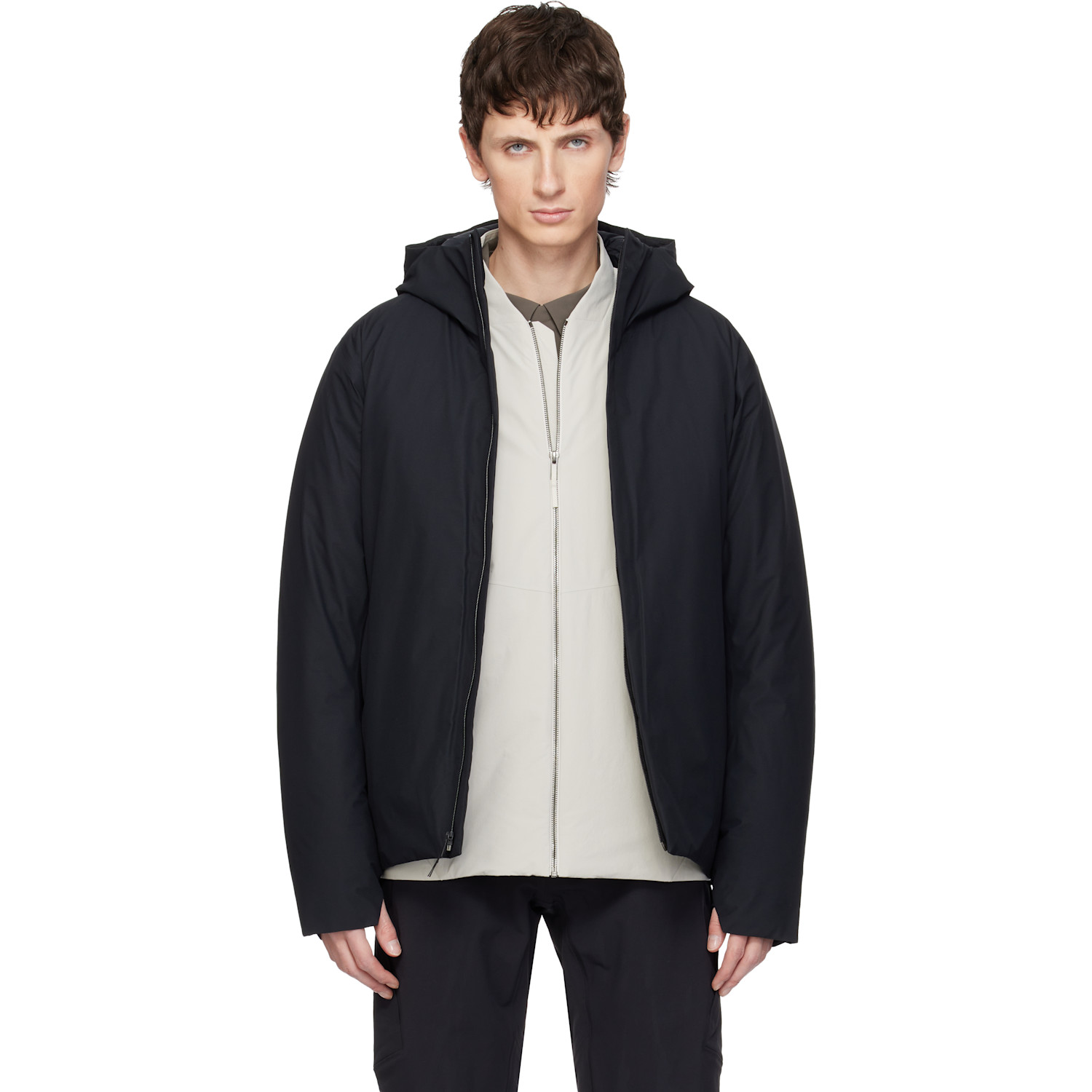 Veilance Black Altus Down Jacket