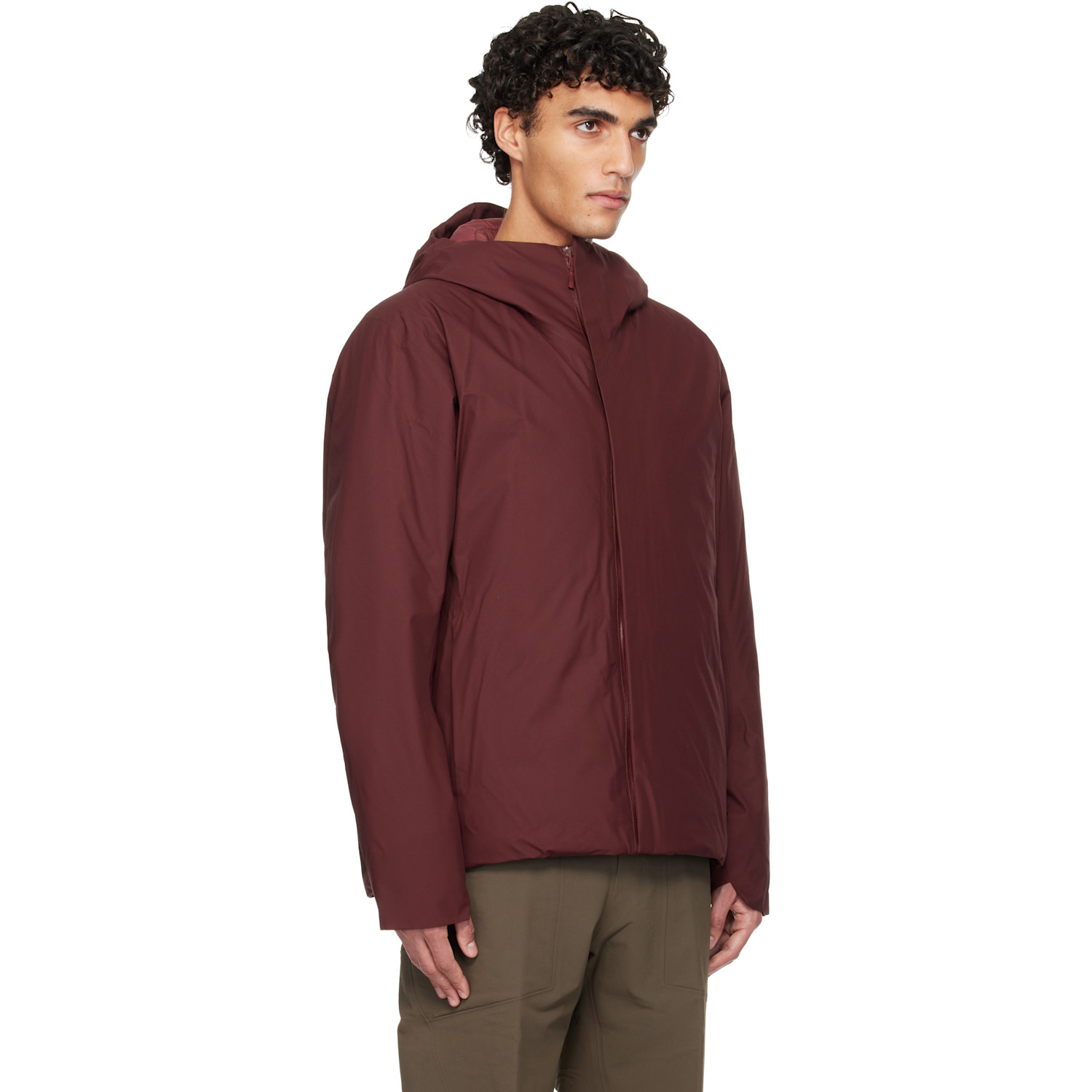  Veilance Burgundy Altus Down Jacket 