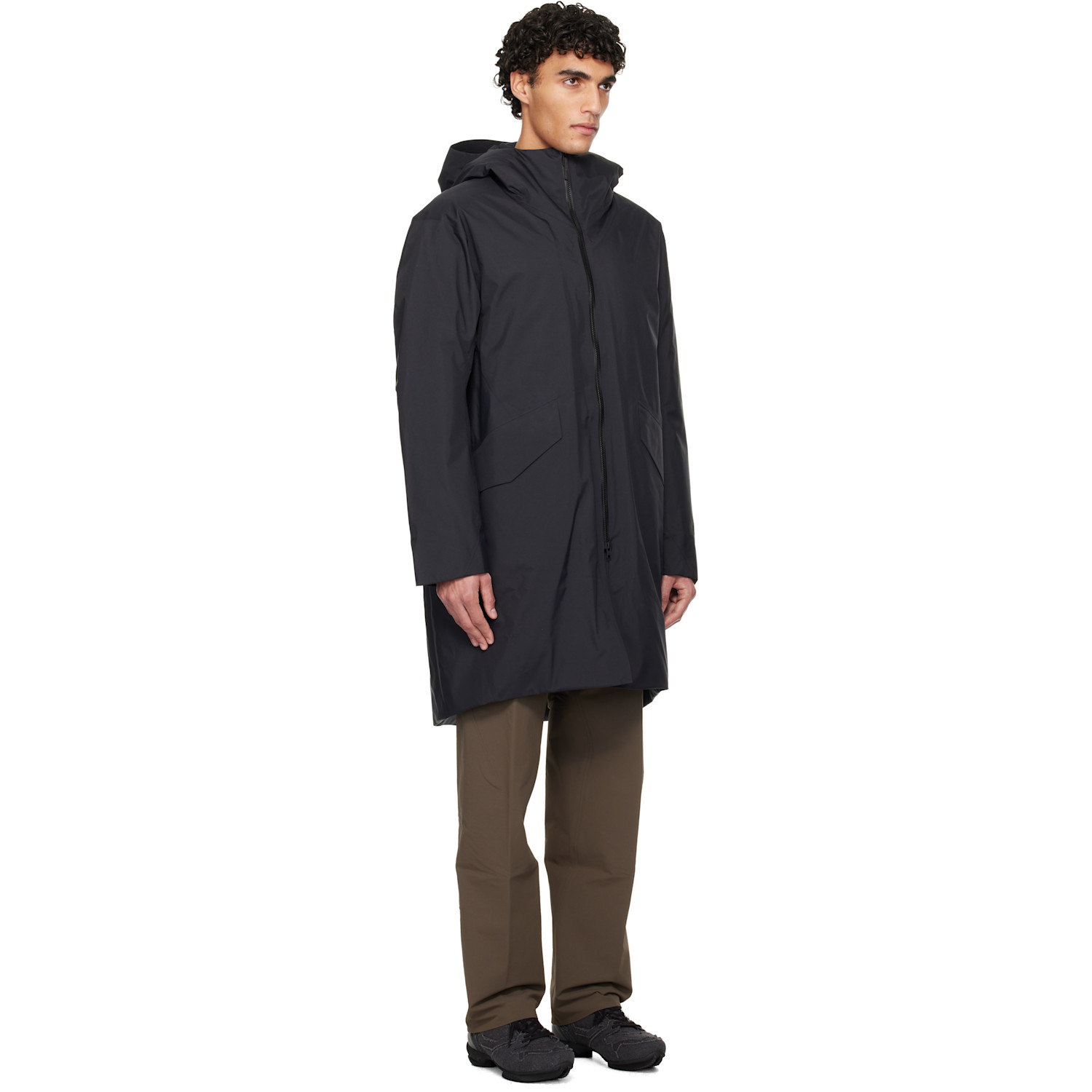  Veilance Black Monitor Down Coat 