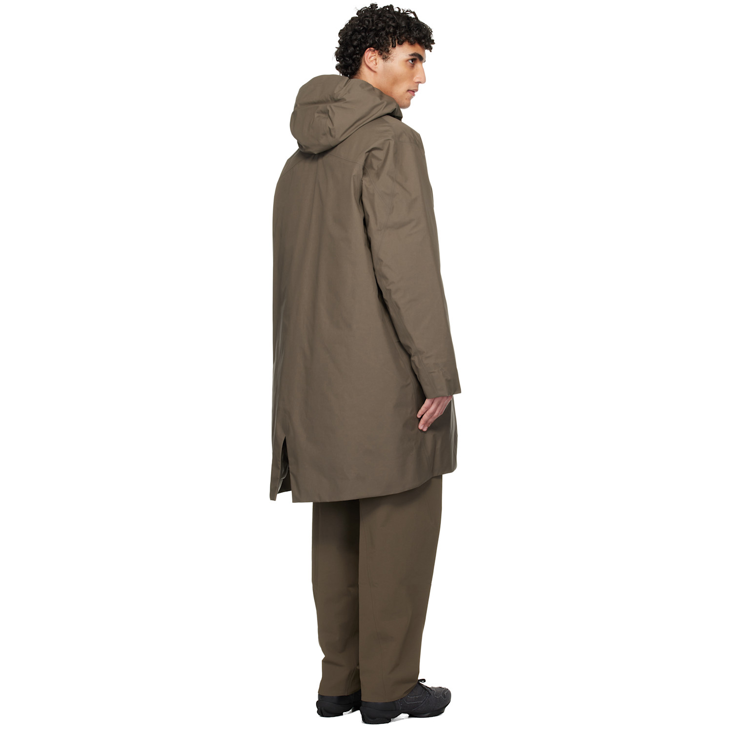  Veilance Taupe Monitor Down Coat 