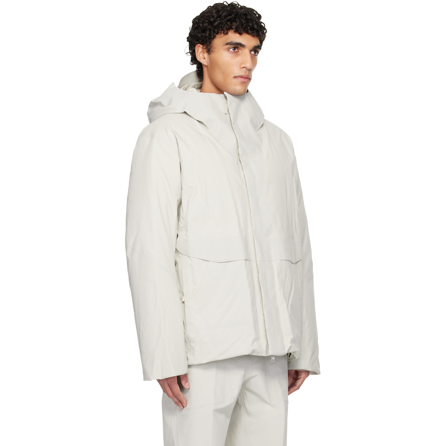  Veilance Gray Sorin Down Jacket 
