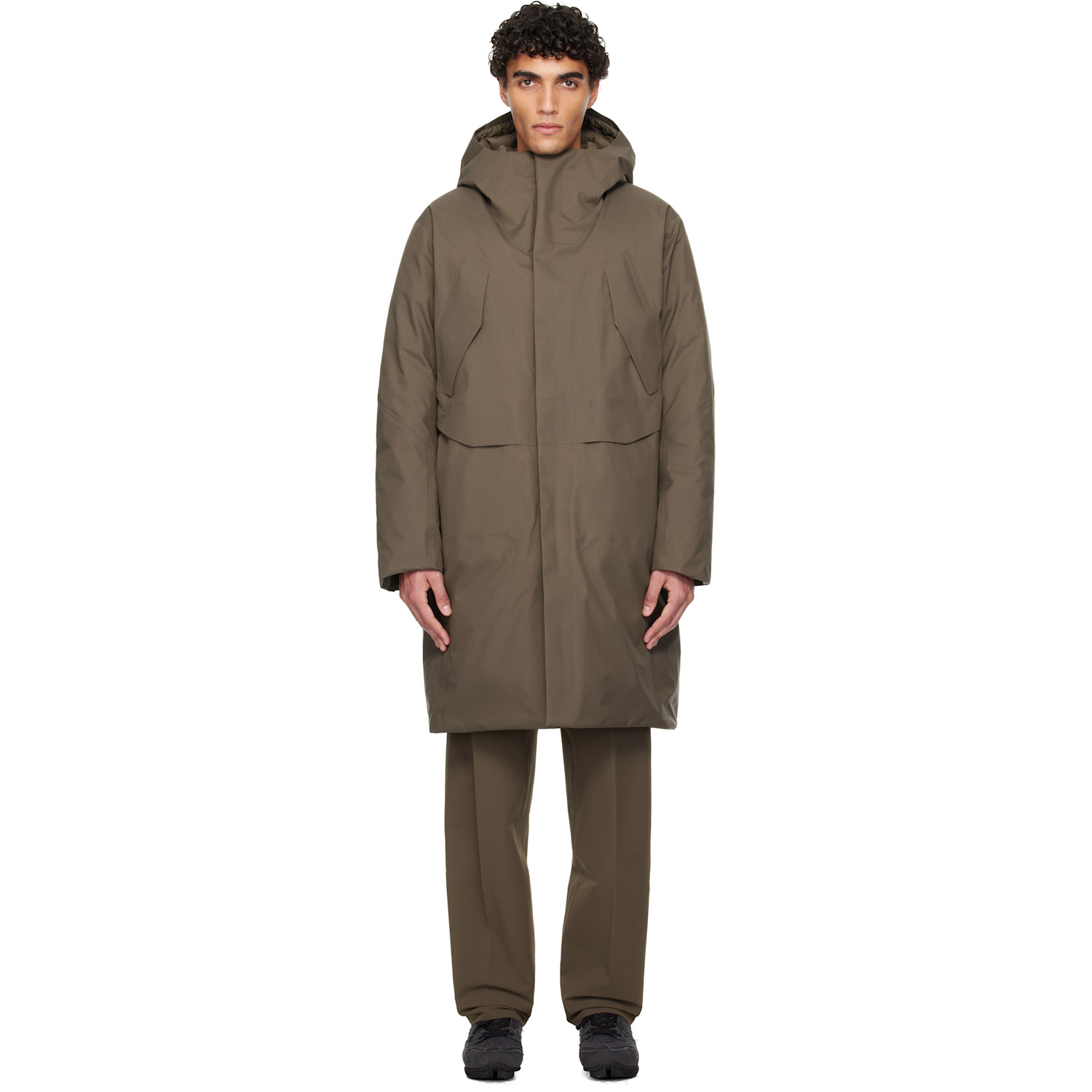 Veilance Taupe Sorin Down Parka