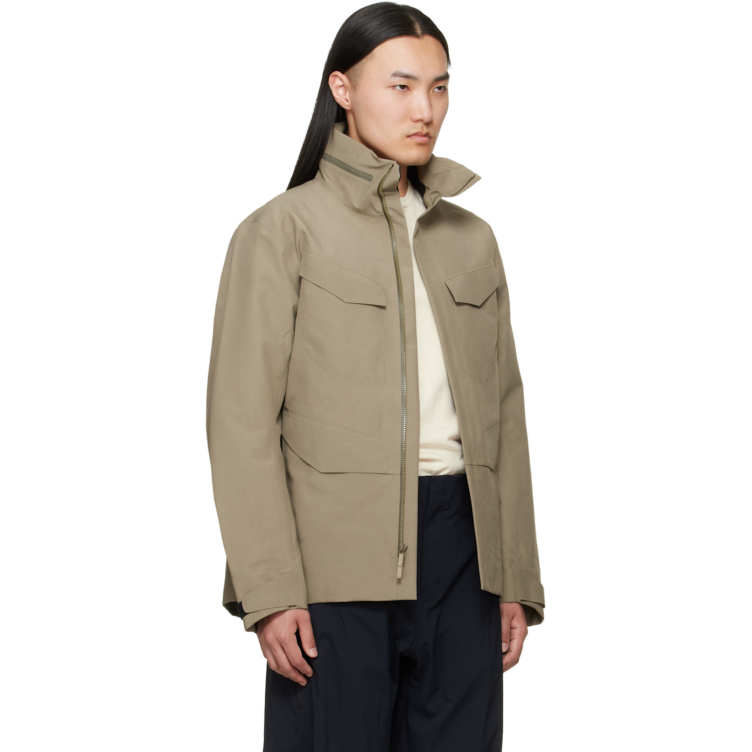  Veilance Beige Field Jacket 
