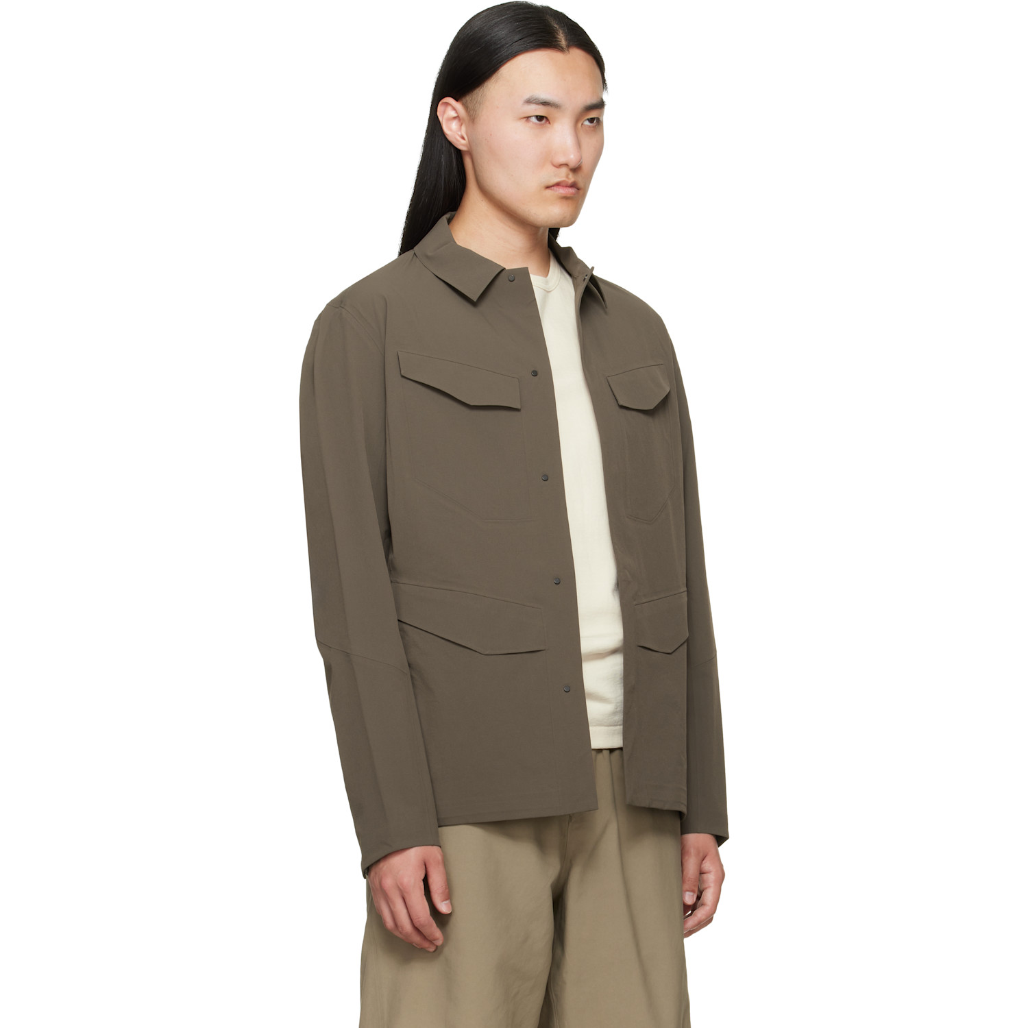  Veilance Taupe Field Softshell Jacket 