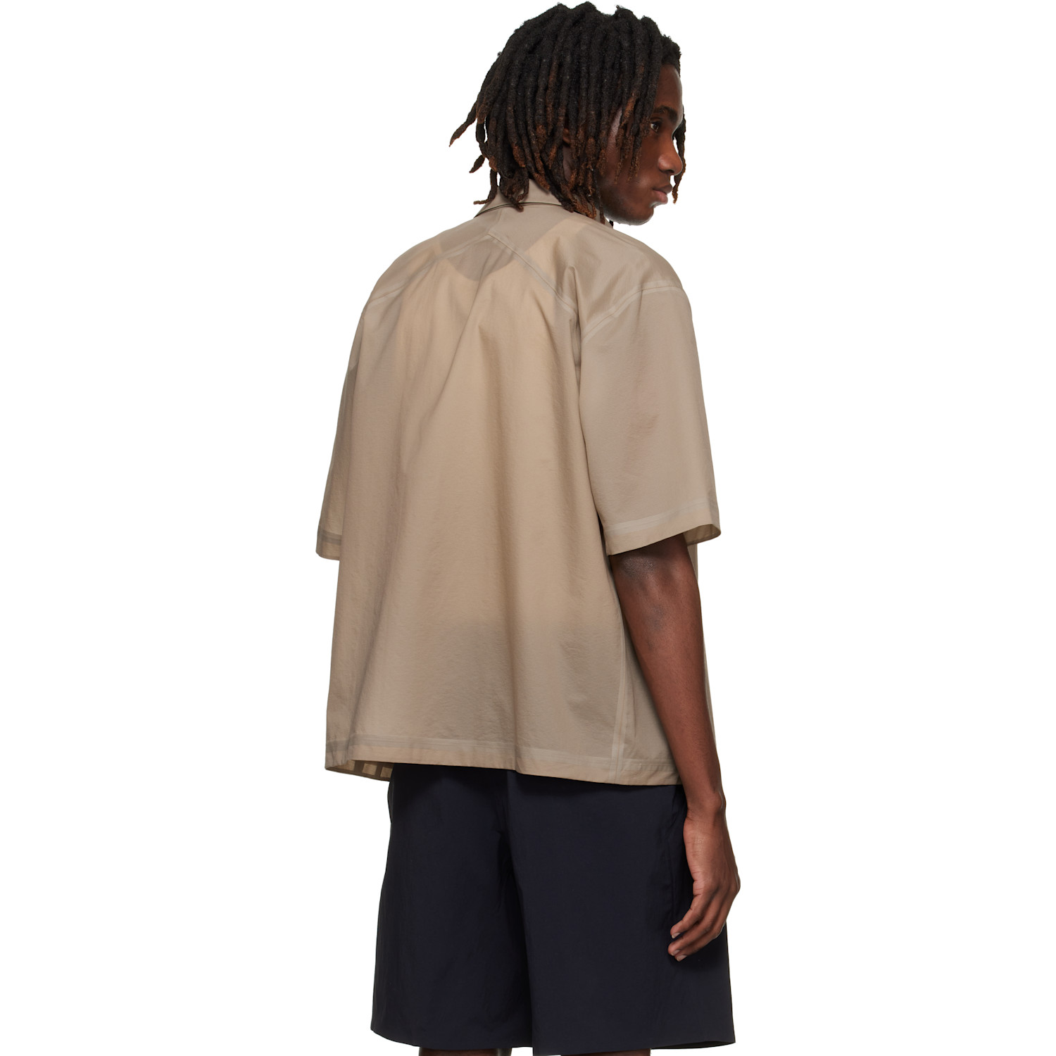  Veilance Taupe Demlo S/s Shirt 