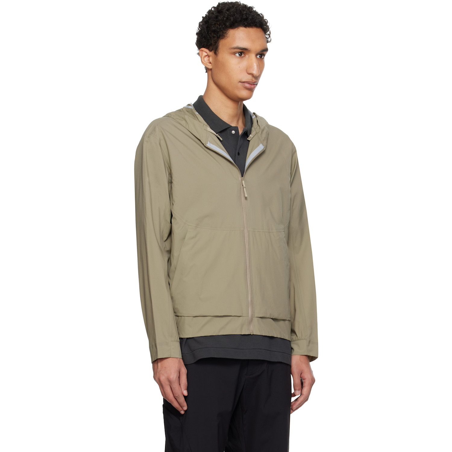  Veilance Taupe Demlo Hoody Jacket 