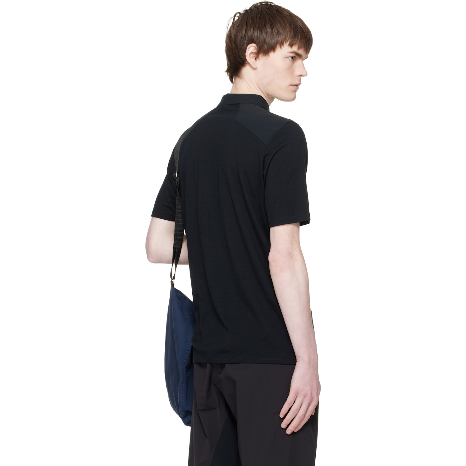  Veilance Black Frame S/s Polo 