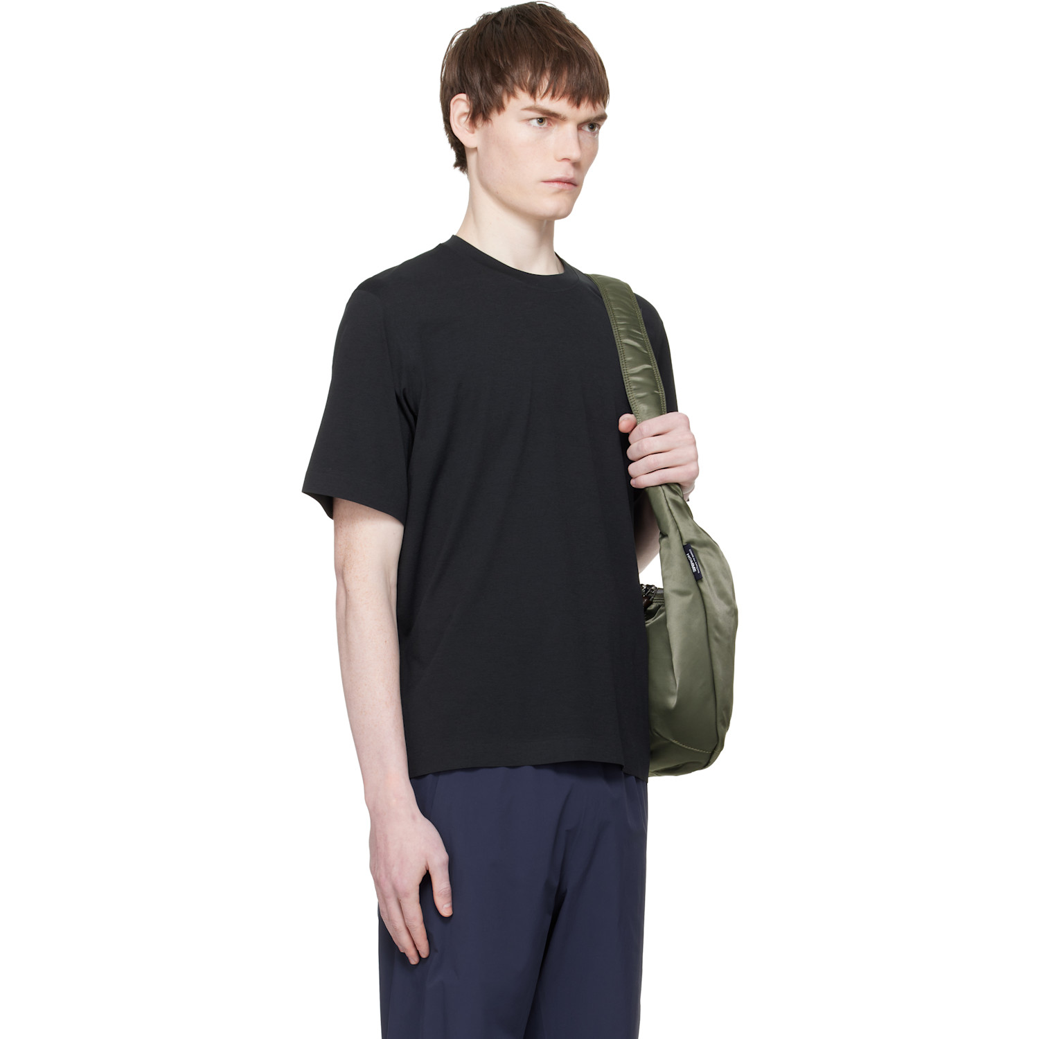  Veilance Black Metron S/s T-shirt 