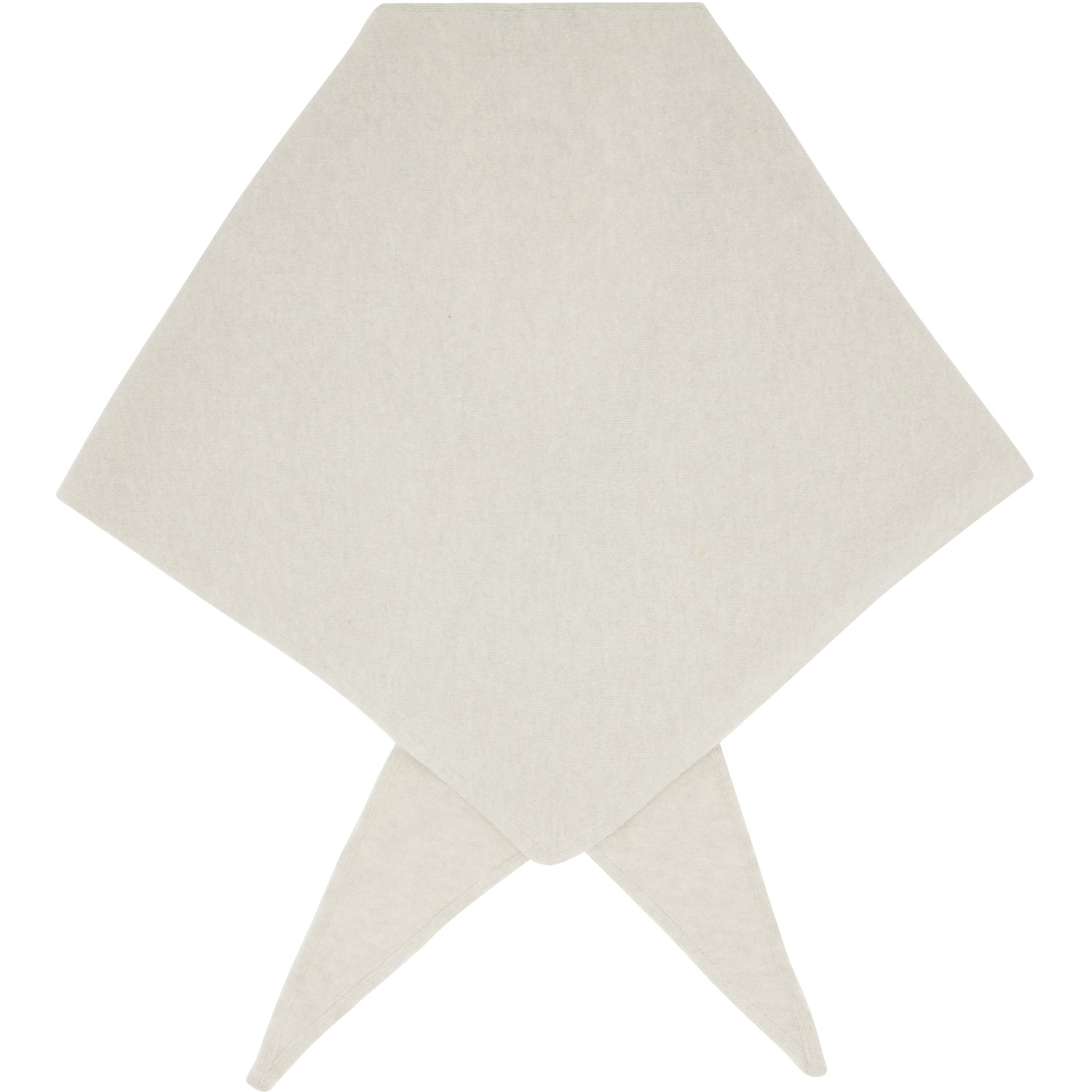  Le17septembre Gray Cashmere Blend Muffler Scarf 