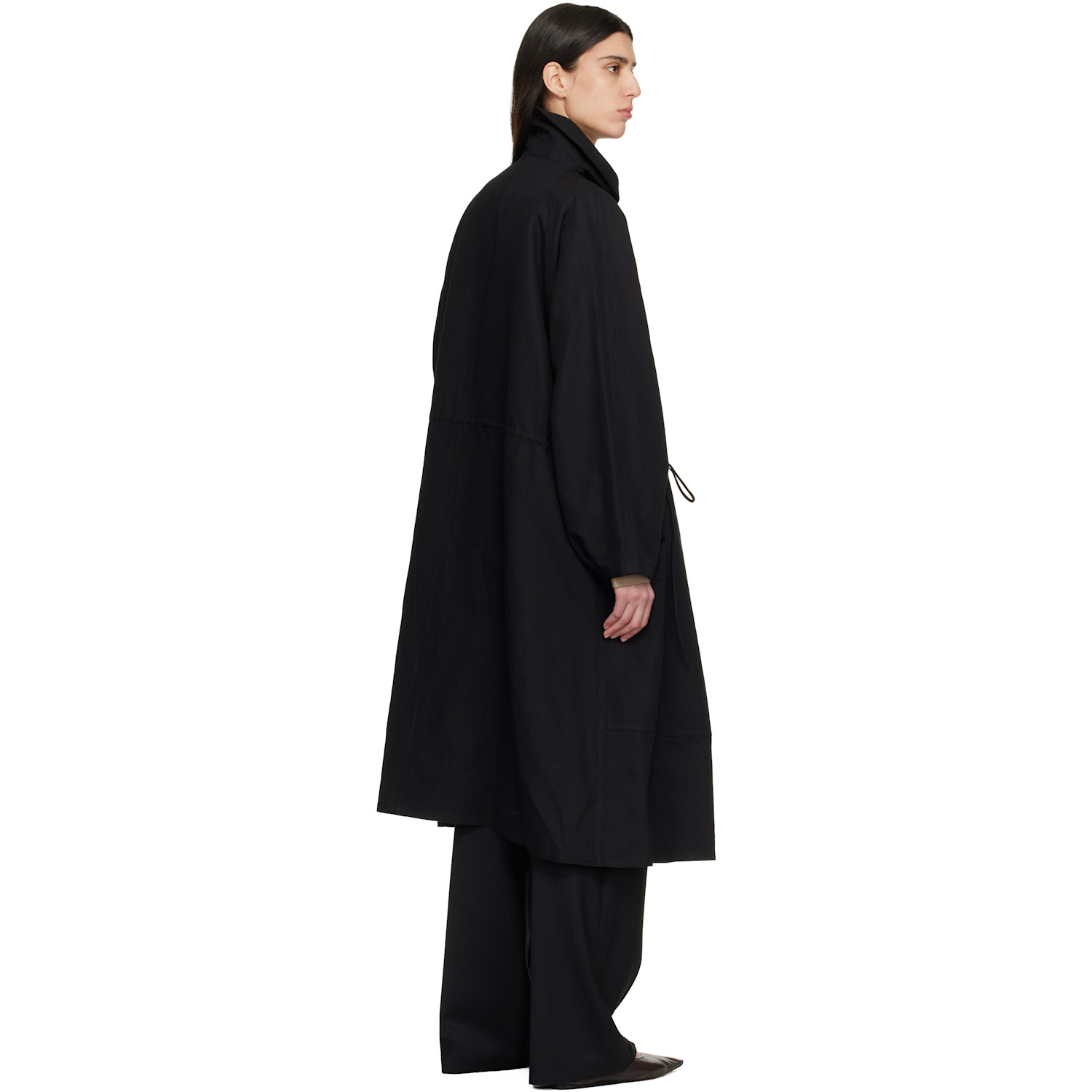  Le17septembre Black Sculptured Coat 