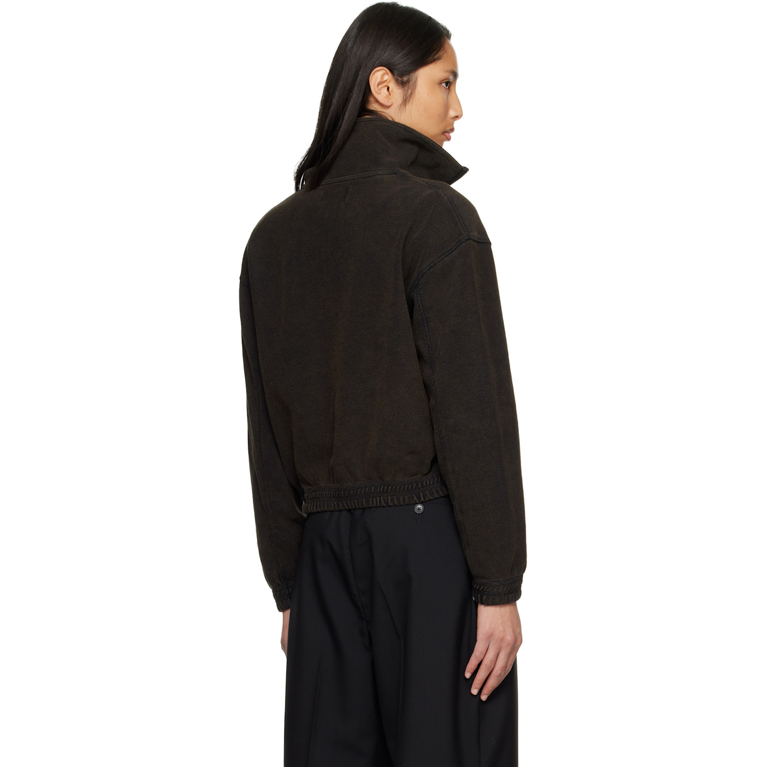  Mfpen Brown Covet Full Zip Sweatshirt 