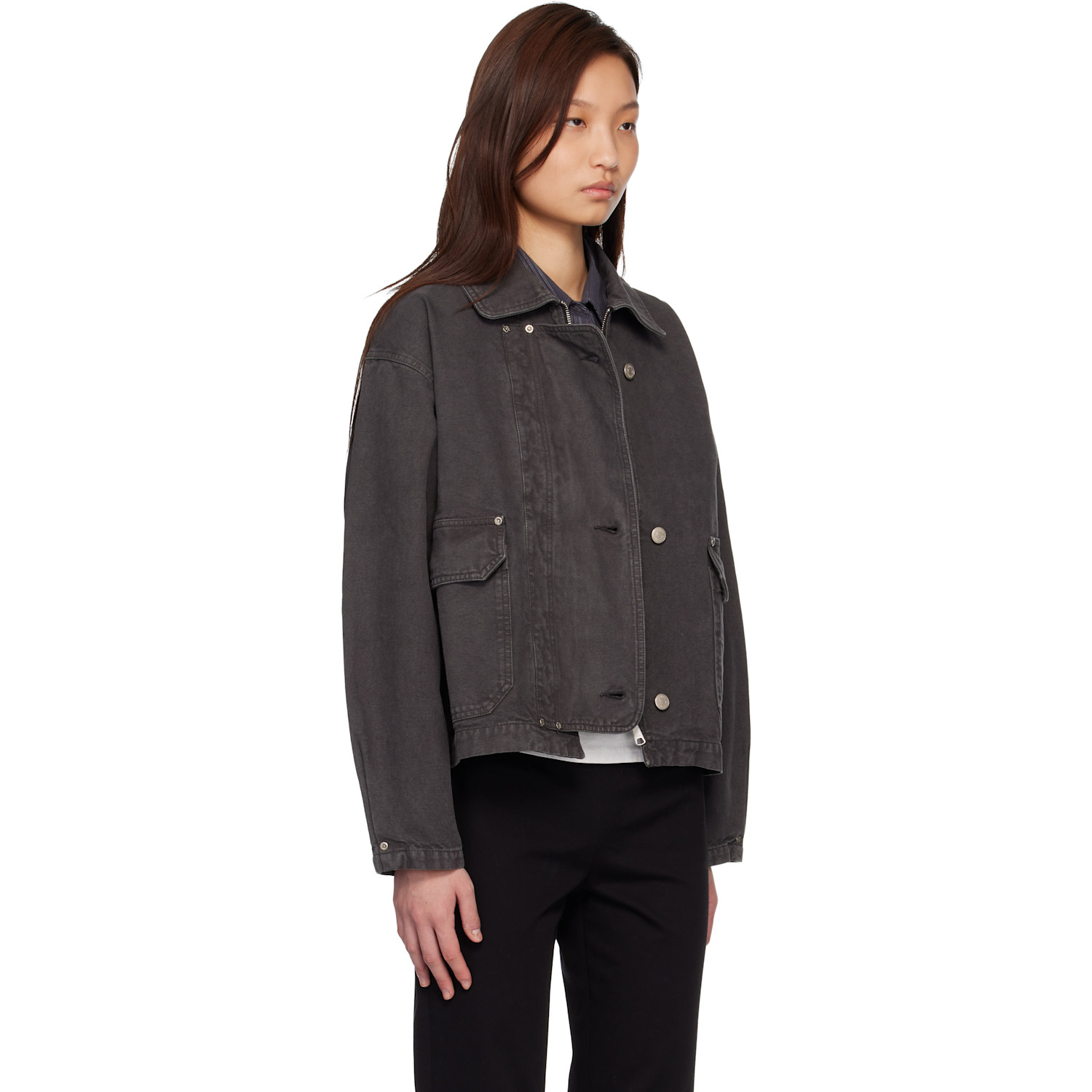  Mfpen Gray Courier Jacket 