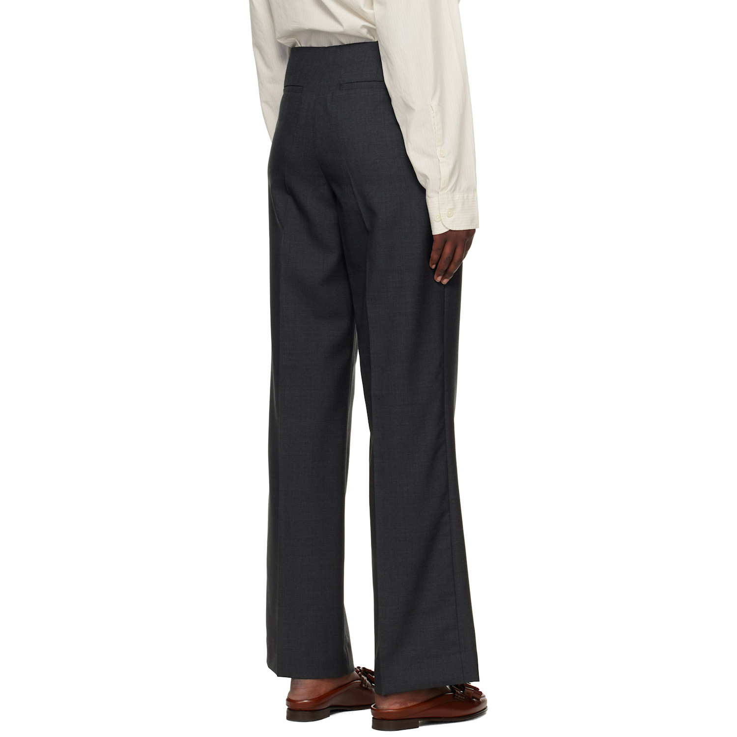  Mfpen Gray Taper Trousers 