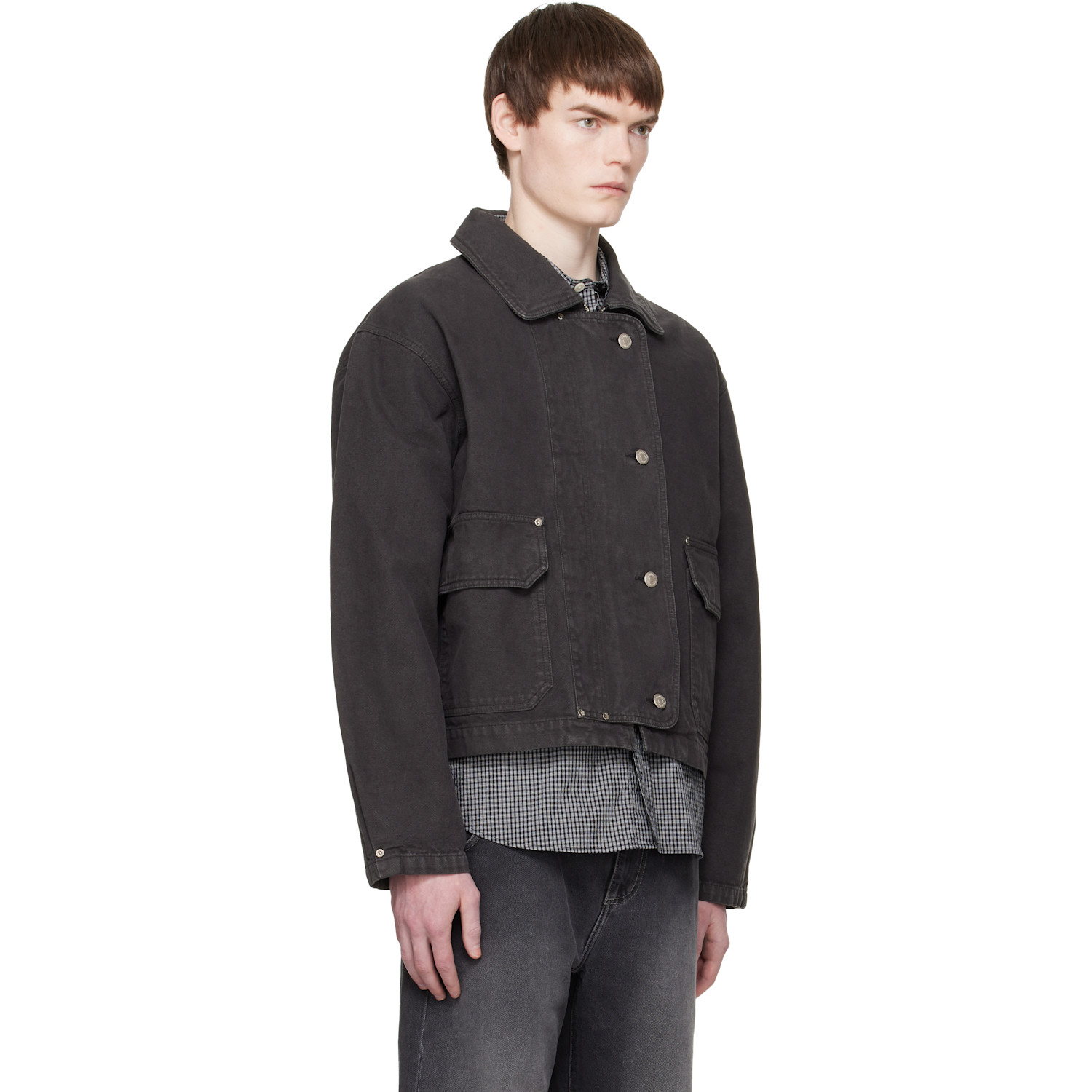  Mfpen Black Courier Jacket 