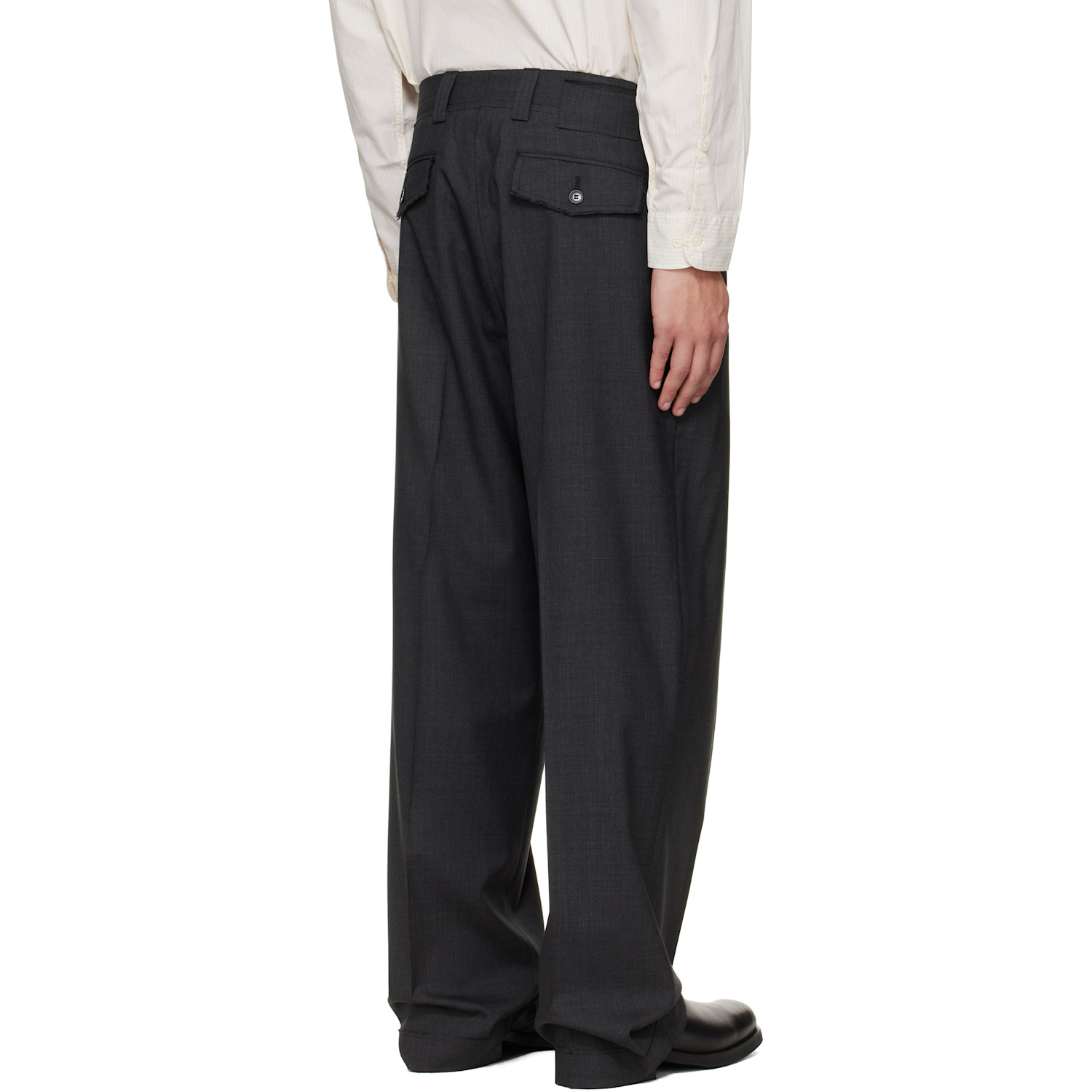  Mfpen Gray Patch Trousers 