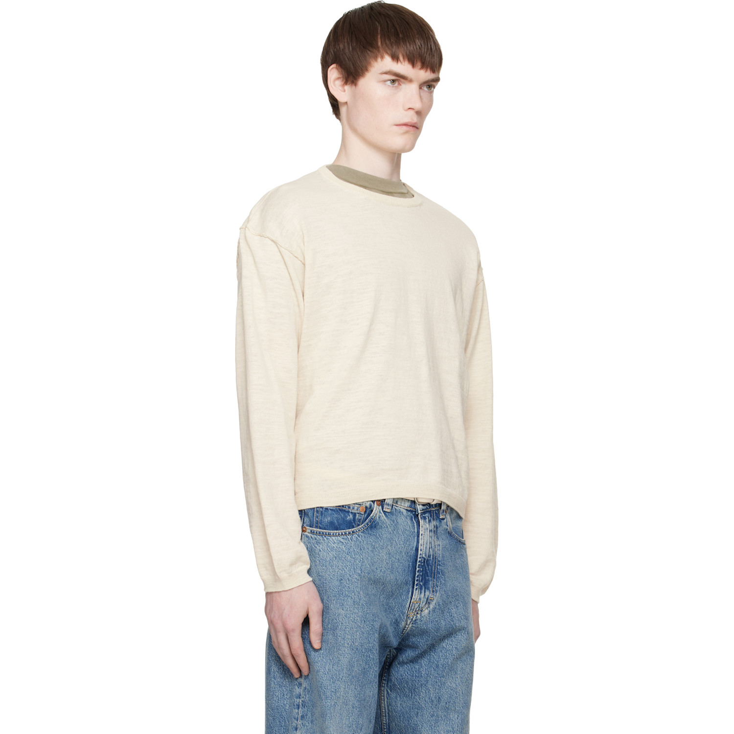  Mfpen Off-white Companion Sweater 