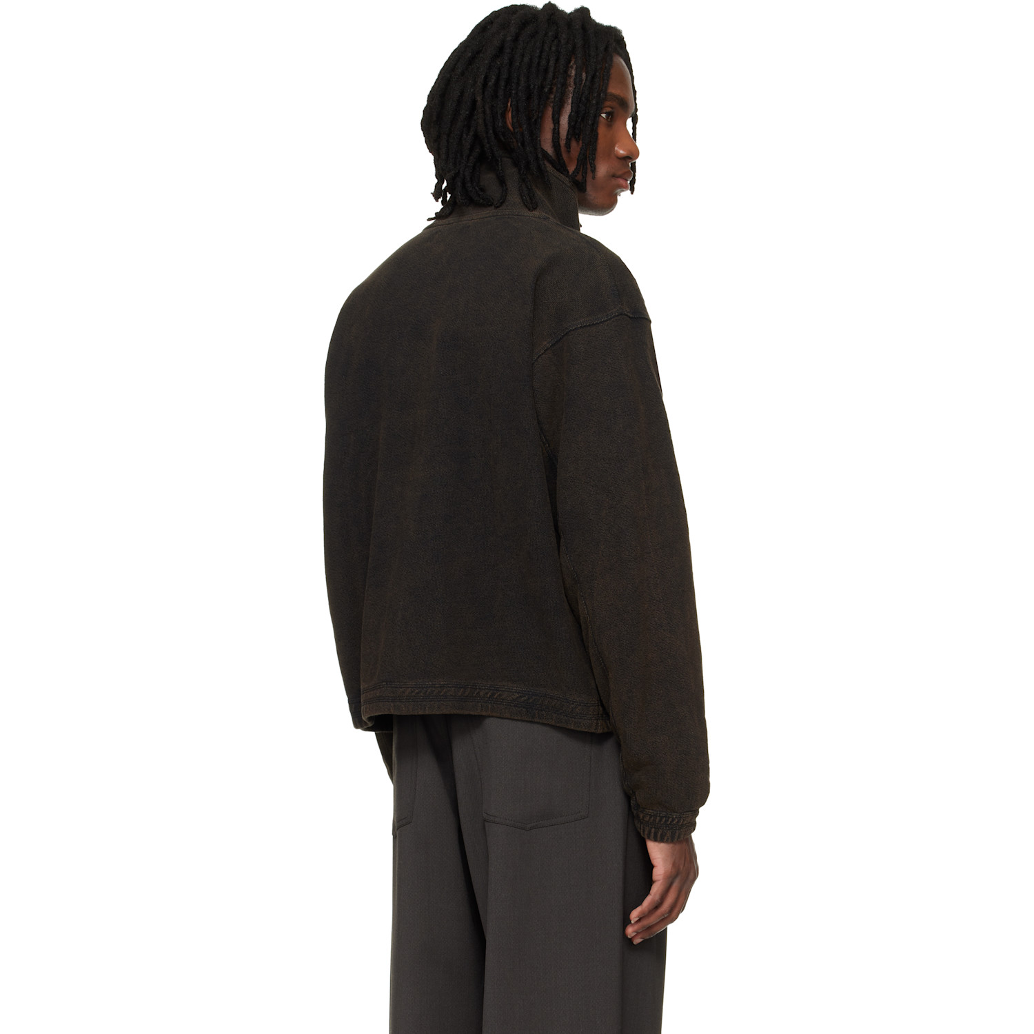  Mfpen Brown Covet Full Zip Jacket 