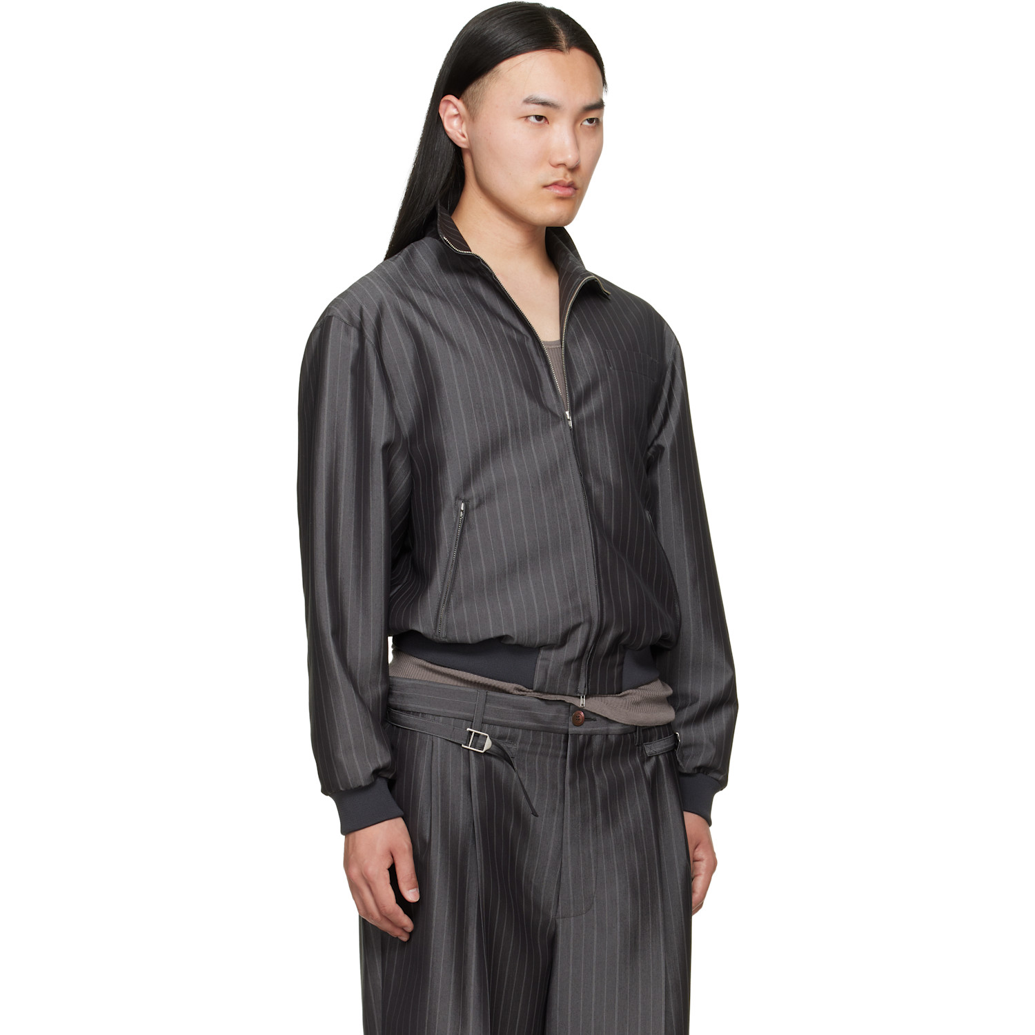  Magliano Gray Coach Tracksuit Jacket 