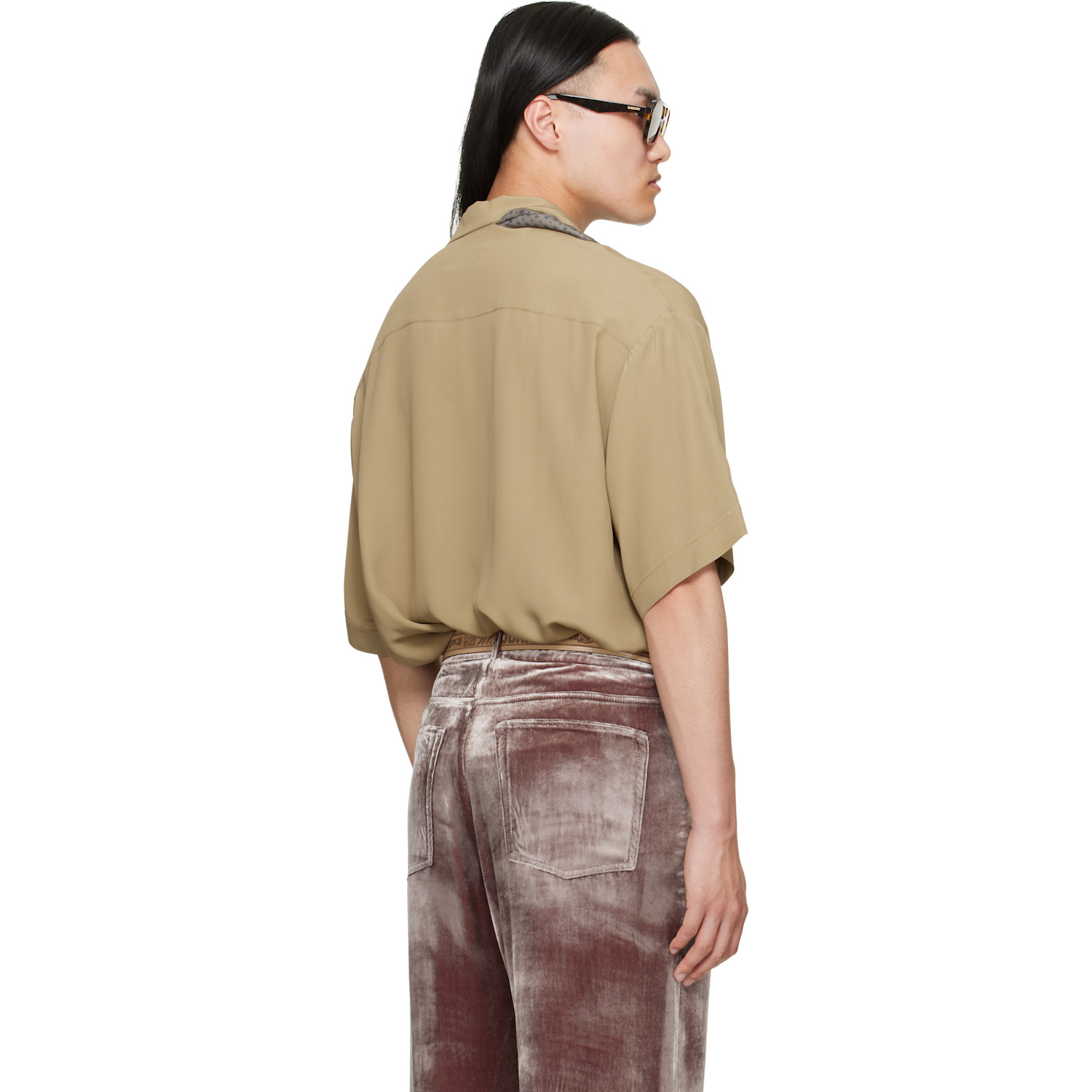  Magliano Beige Pasolini Short Sleeve Shirt 