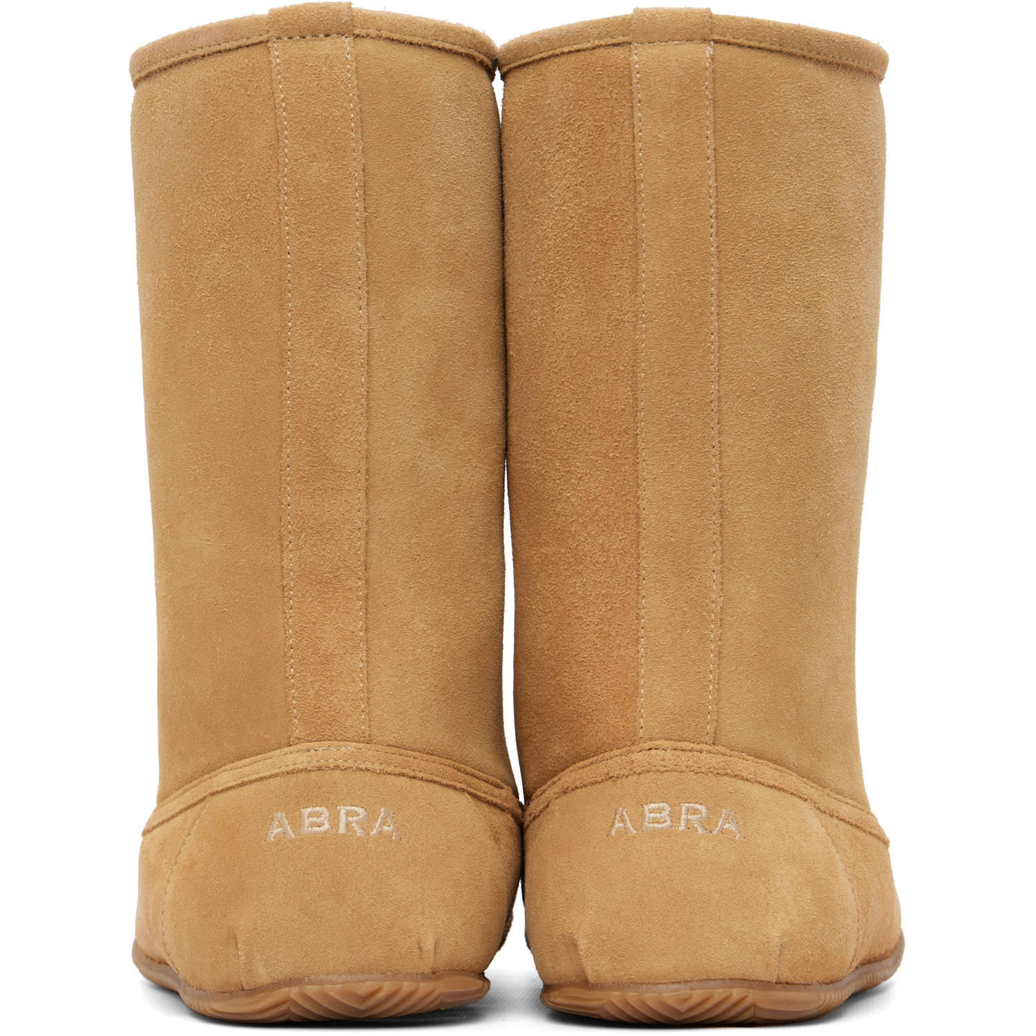  Abra Beige Tall Baby Boots 