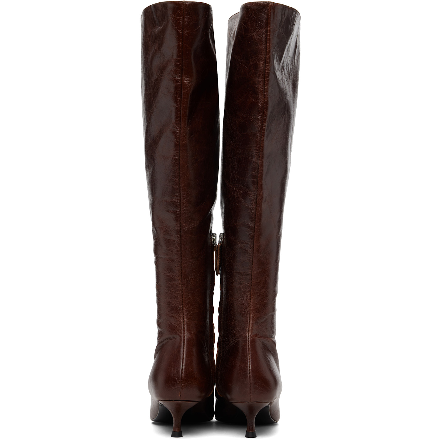  Abra Brown Flare Boots 