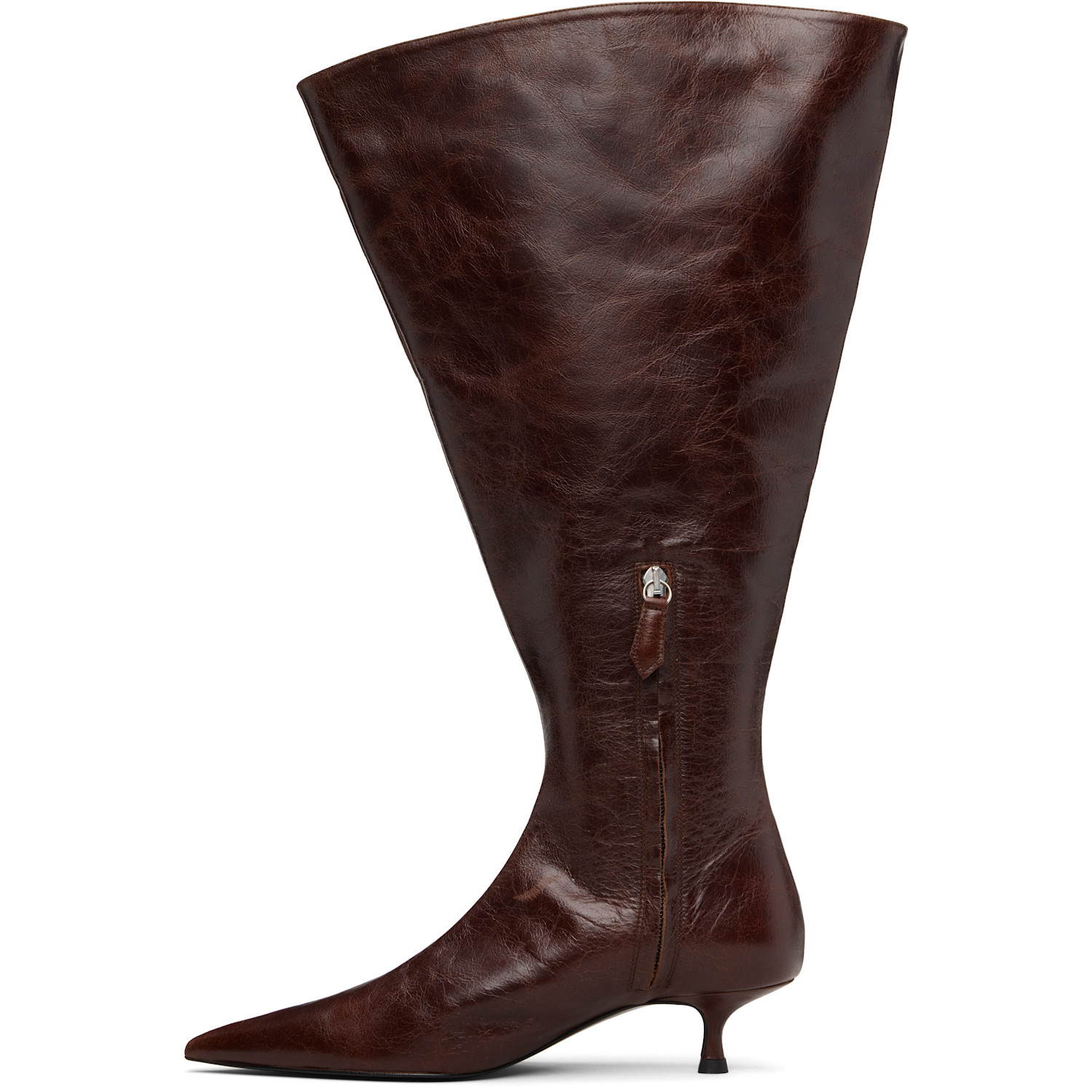  Abra Brown Flare Boots 