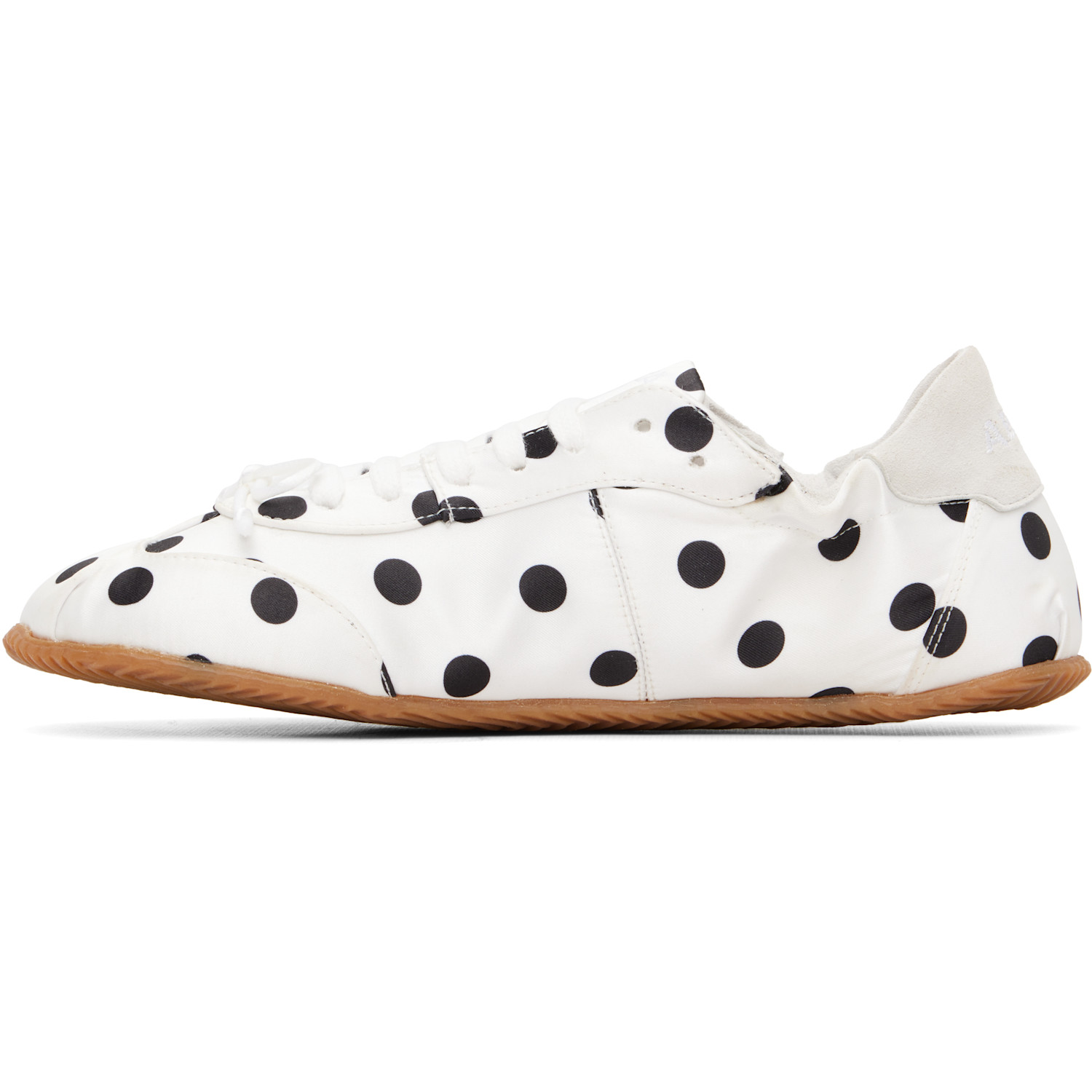  Abra White Ballerina Dots Sneakers 