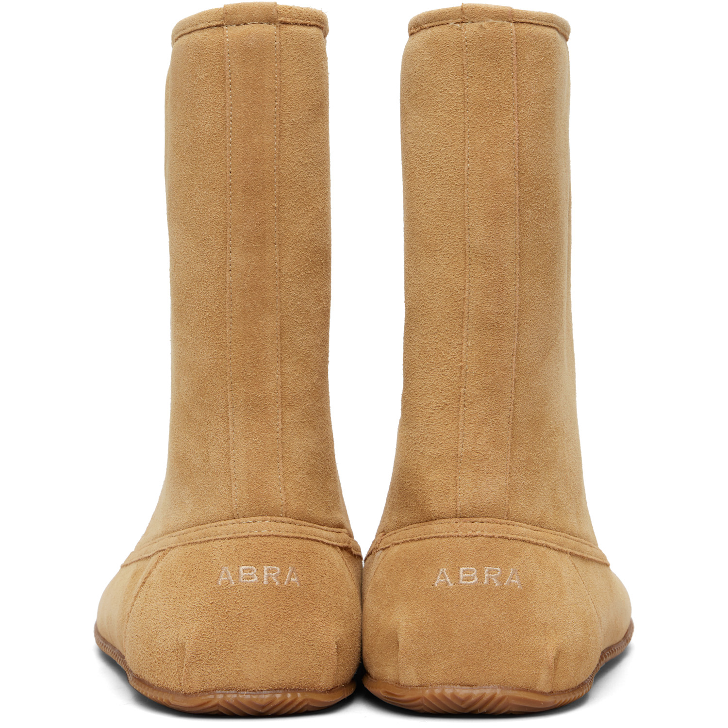  Abra Tan Tall Baby Boots 