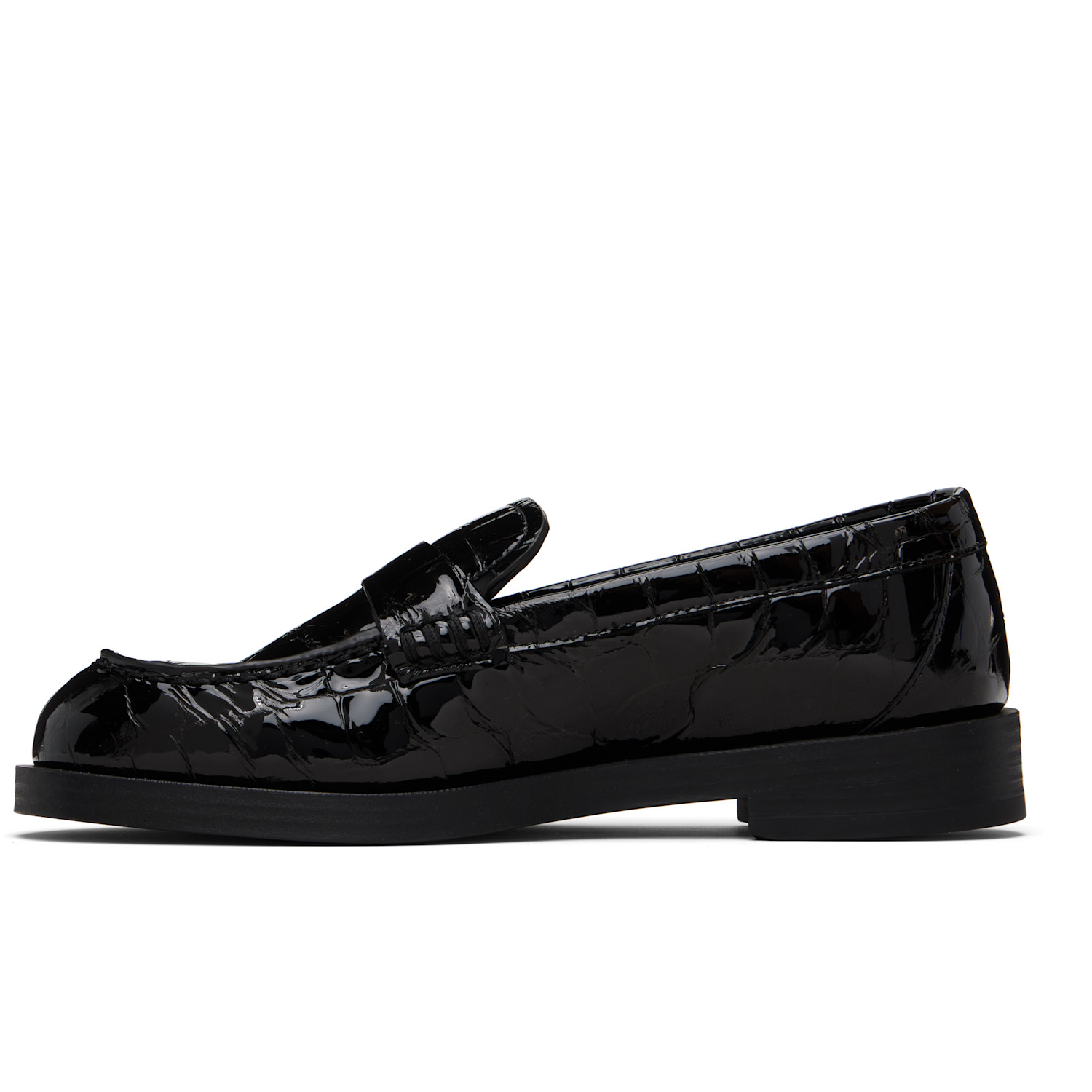  Jimmy Choo Black Ivy Loafers 