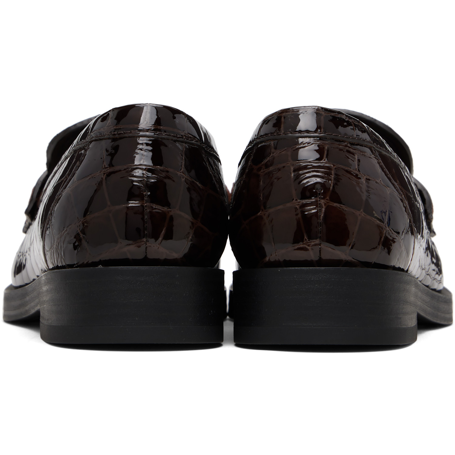  Jimmy Choo Burgundy Ivy Loafers 