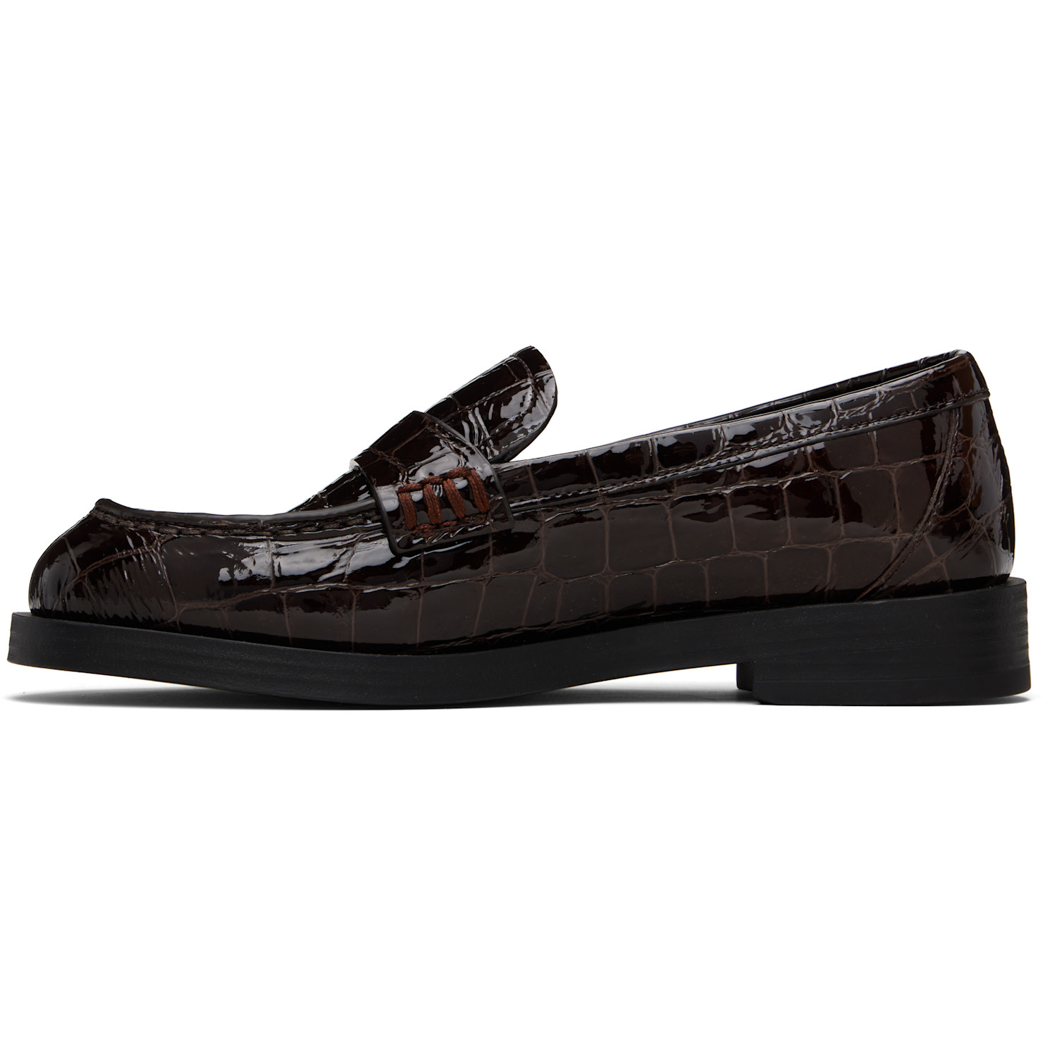  Jimmy Choo Burgundy Ivy Loafers 