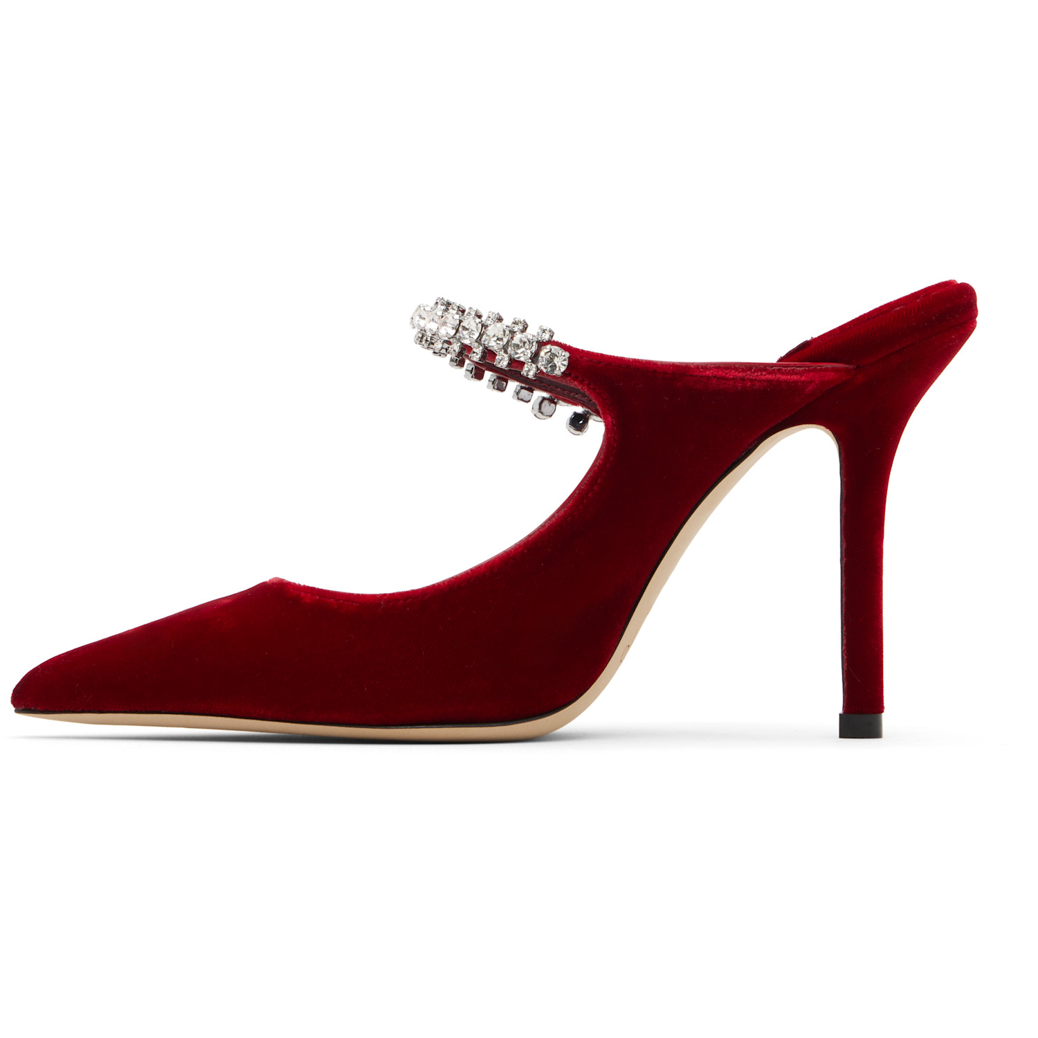 Jimmy Choo Red Bing 100 Heels 